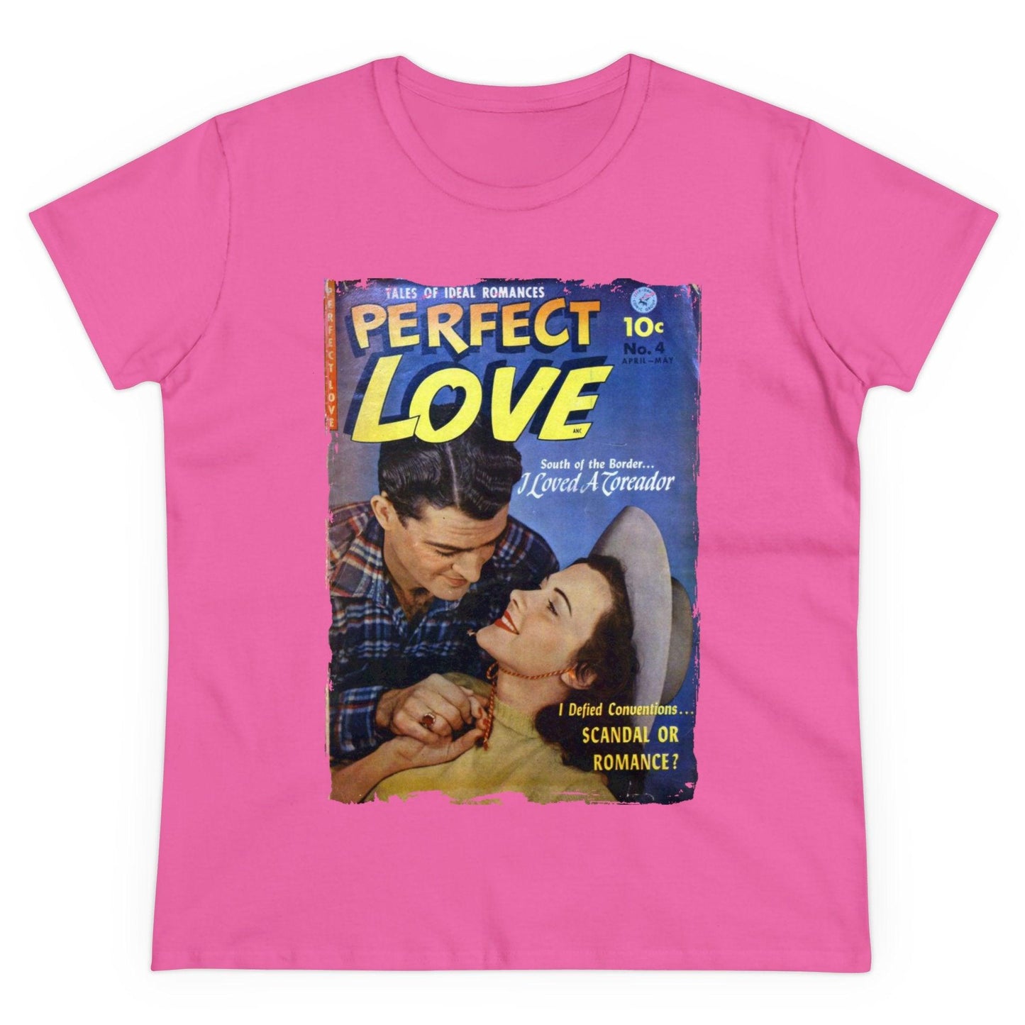 Perfect Love Apr 1952 - Women's Midweight Cotton Tee - Pacific Sky Games