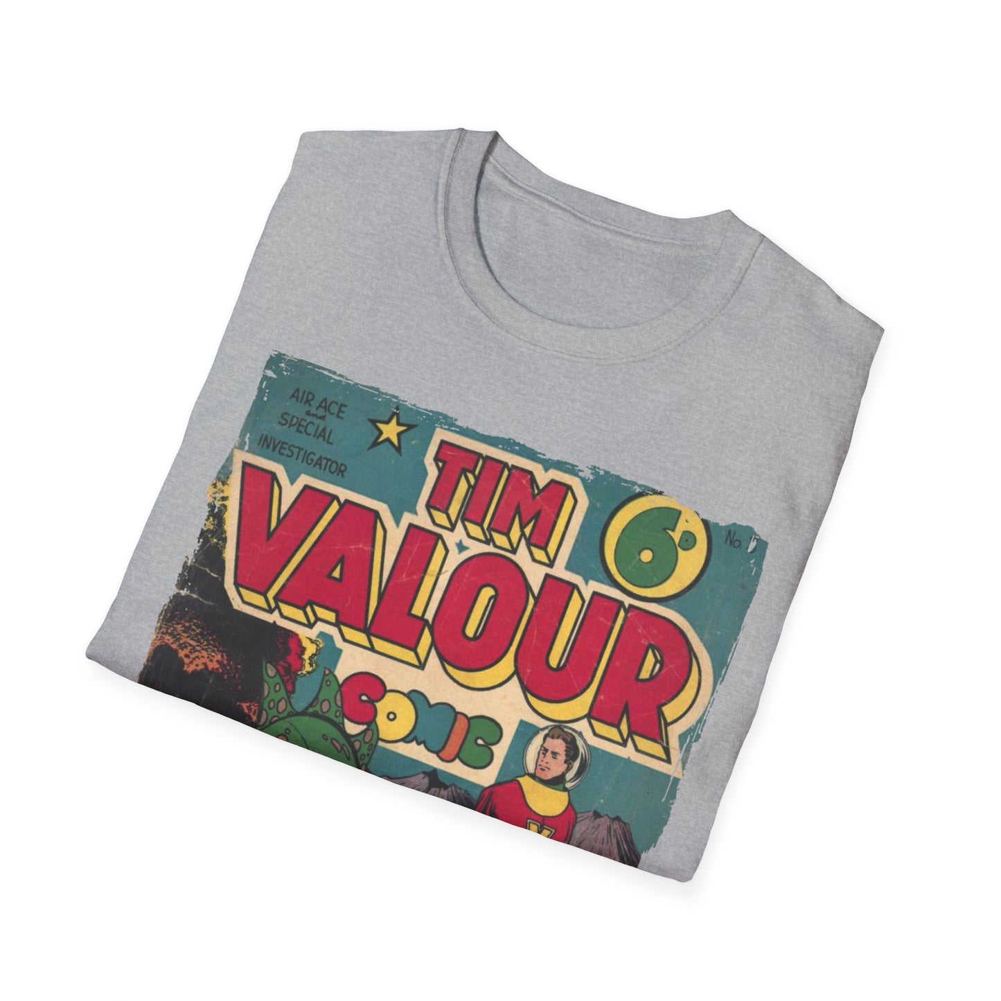 Tim Valour July 1948 - Unisex Softstyle T-Shirt