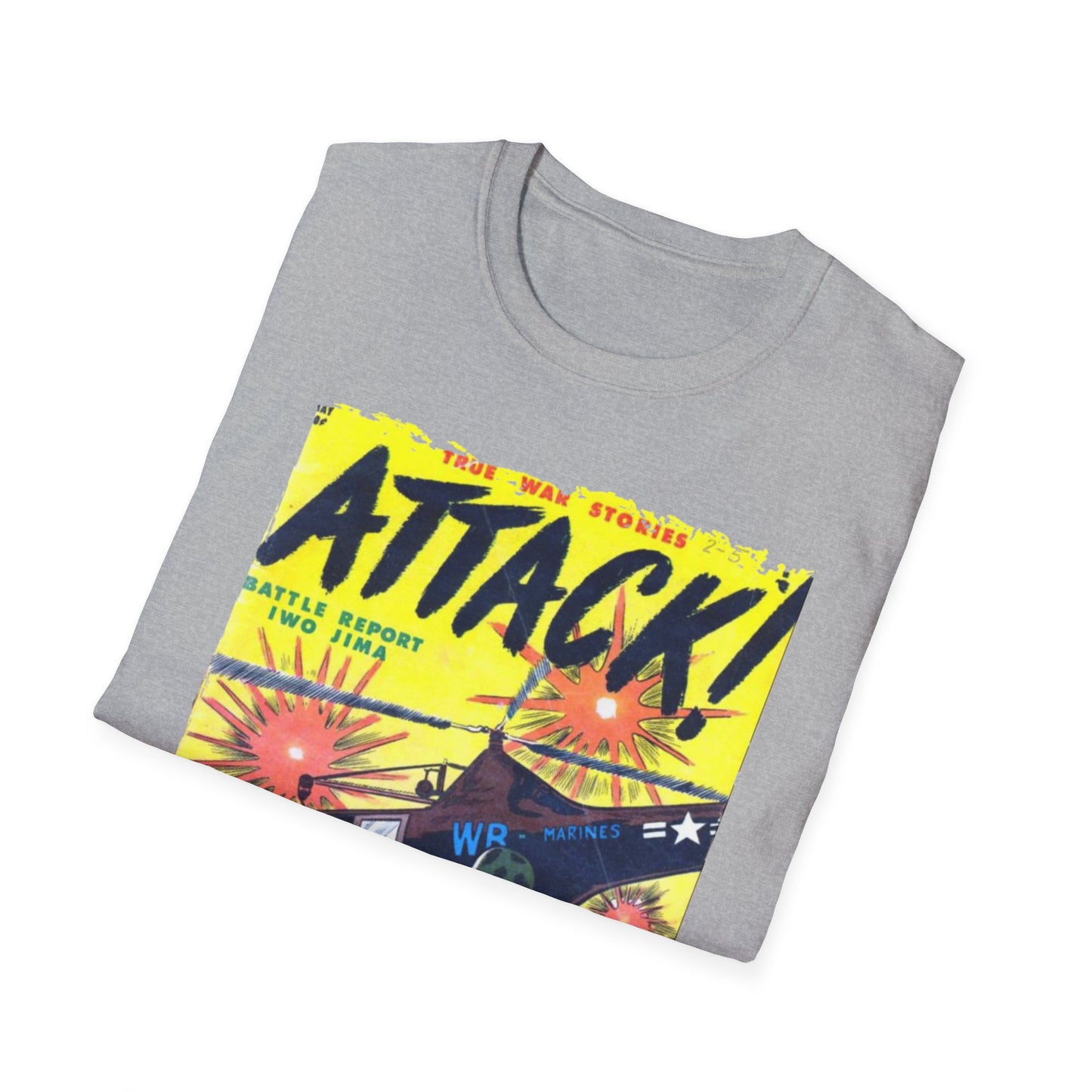 Attack! May 1952 - Unisex Softstyle T-Shirt