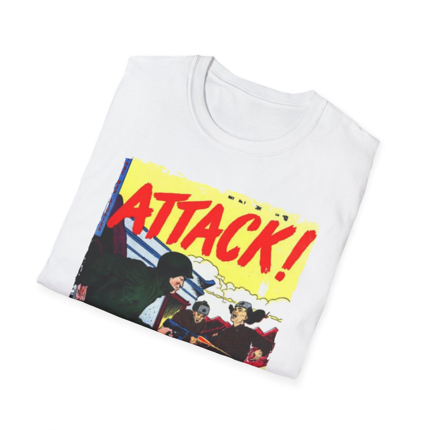 Attack! No. 7 - Unisex Softstyle T-Shirt