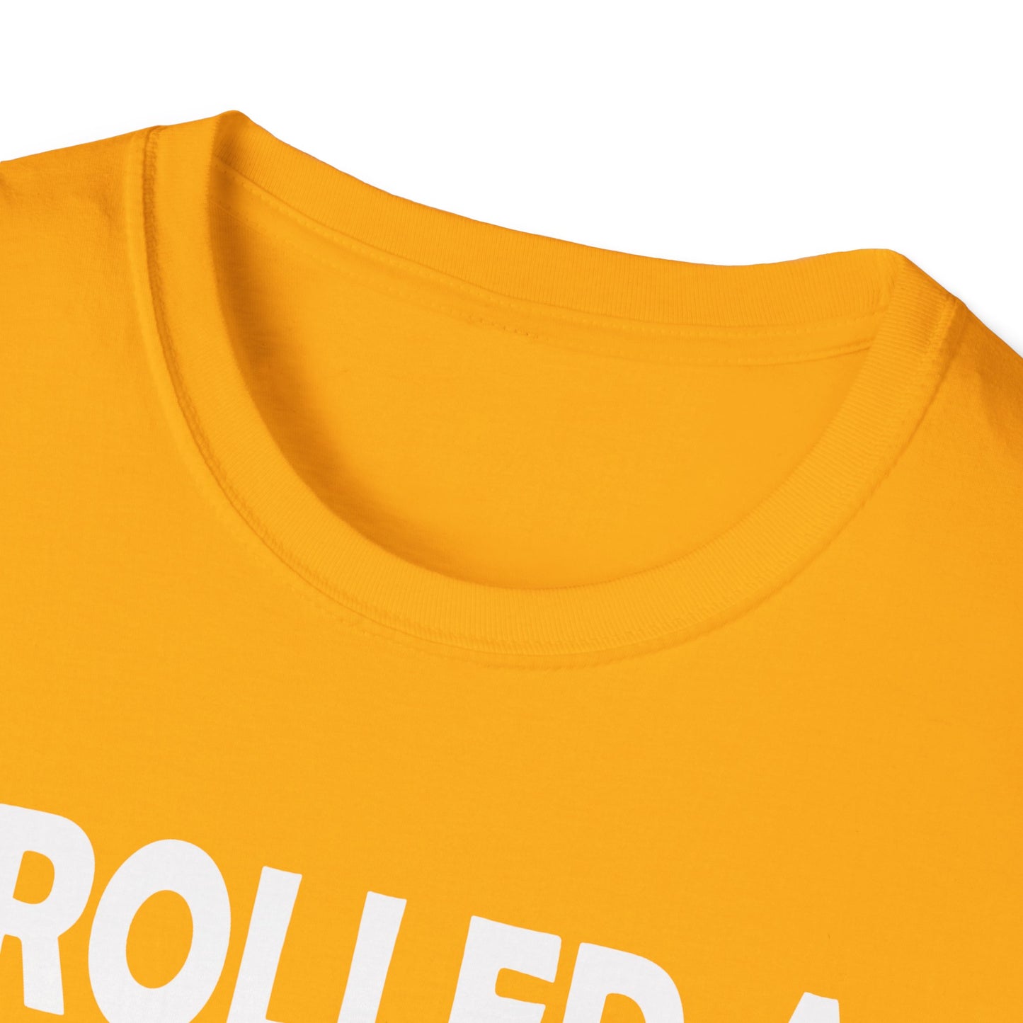 Rolled a 1 for adulting - White - Unisex Softstyle T-Shirt