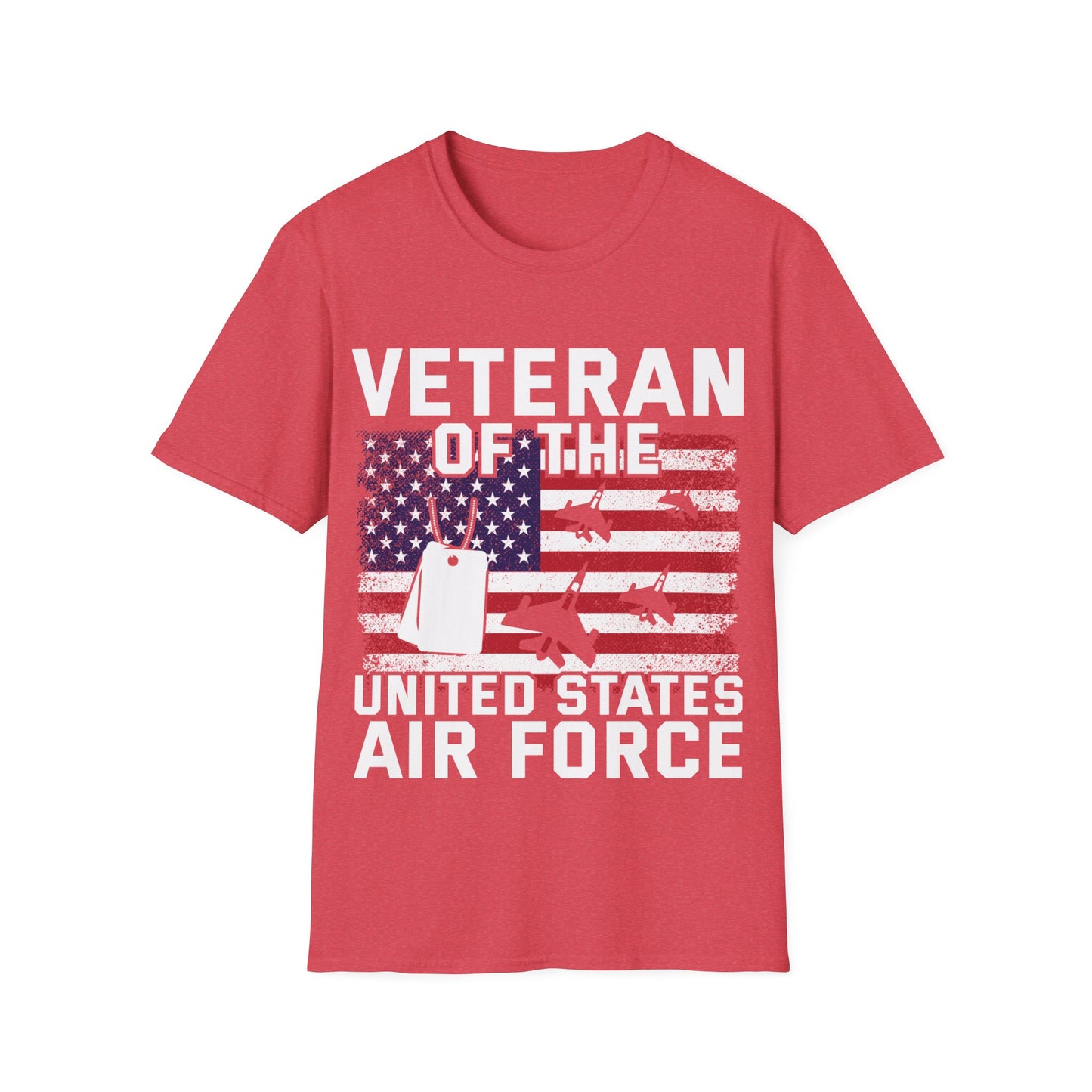 Veteran - Air Force - Unisex Softstyle T-Shirt