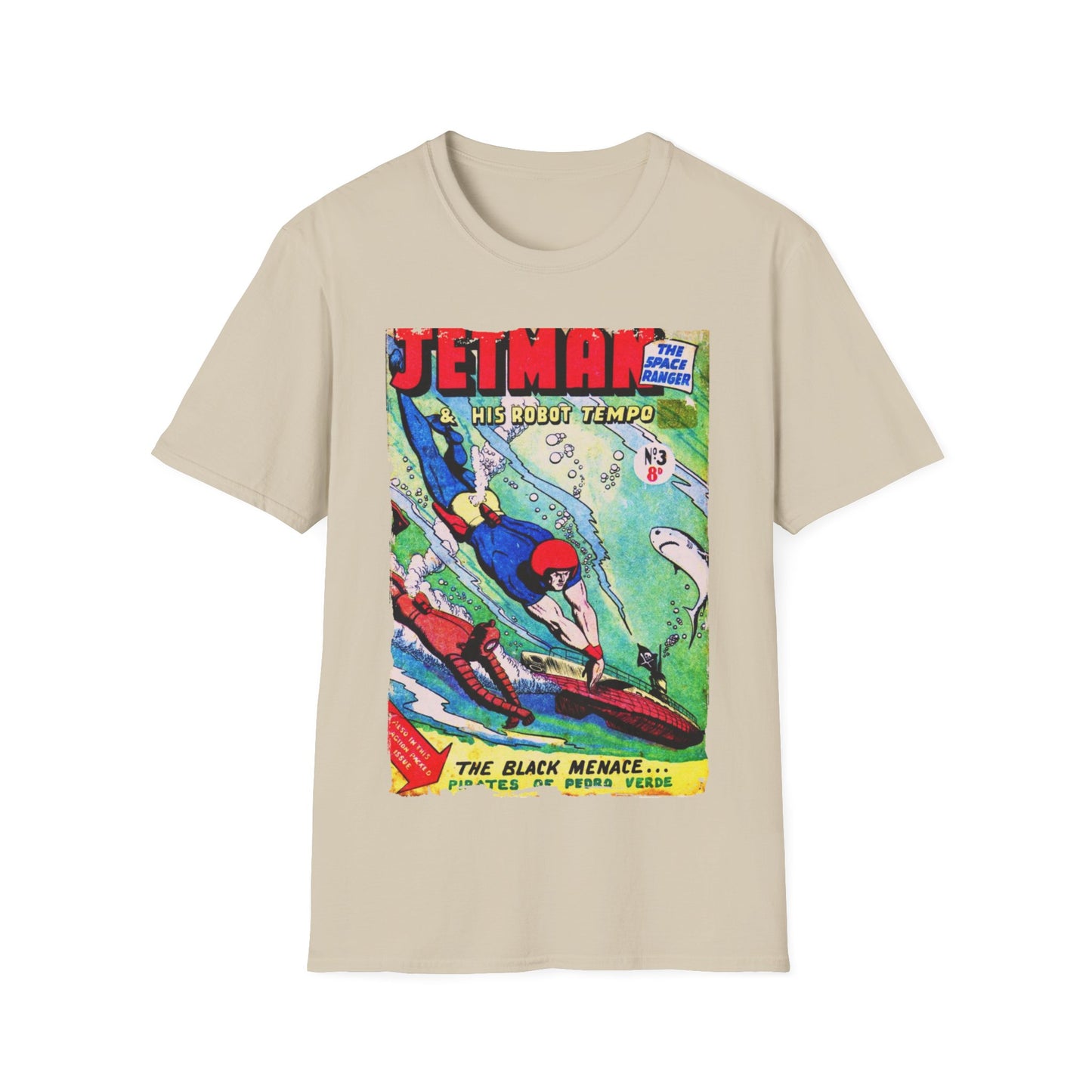 Jetman No.3 - Unisex Softstyle T-Shirt