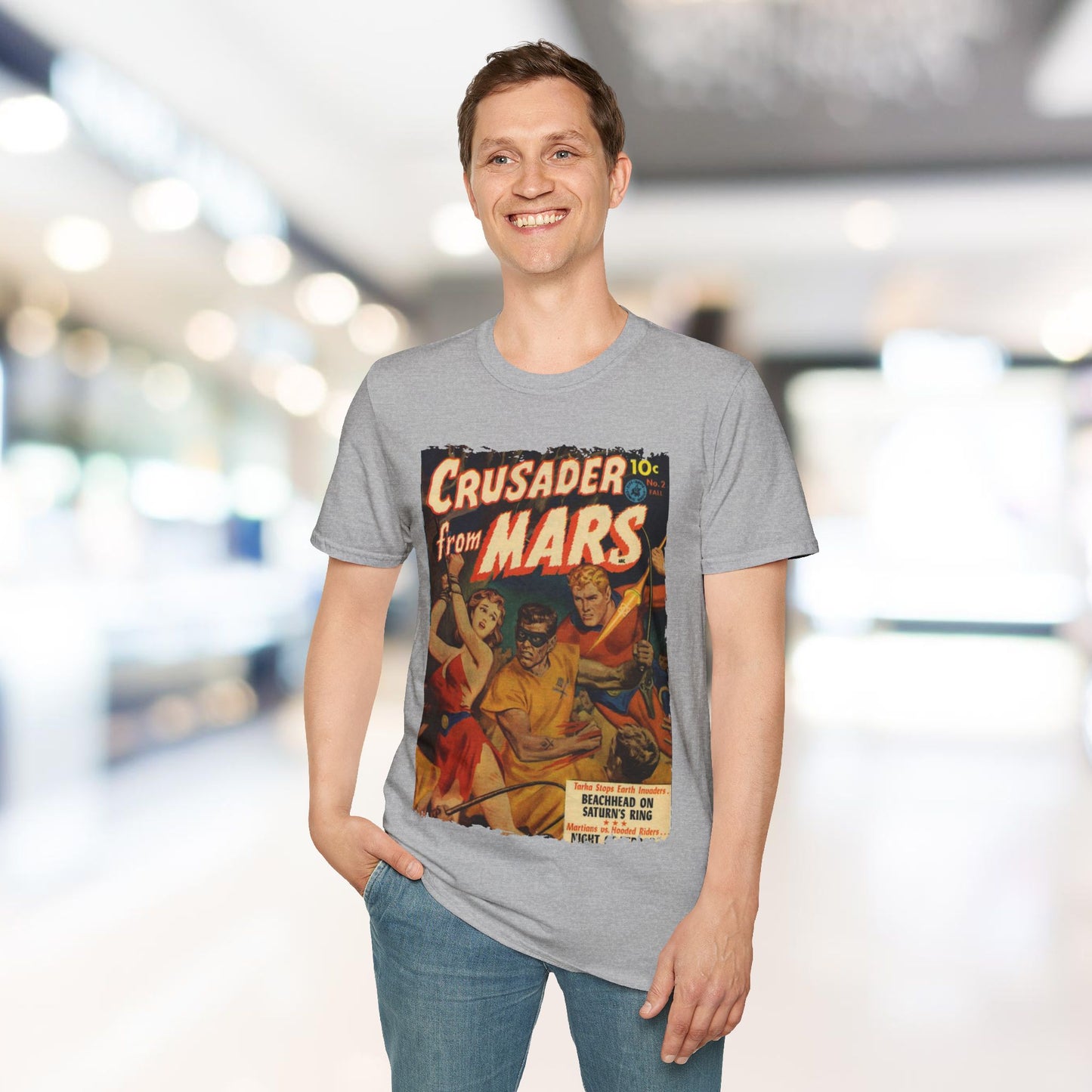 Crusader from Mars 2 - Unisex Softstyle T-Shirt