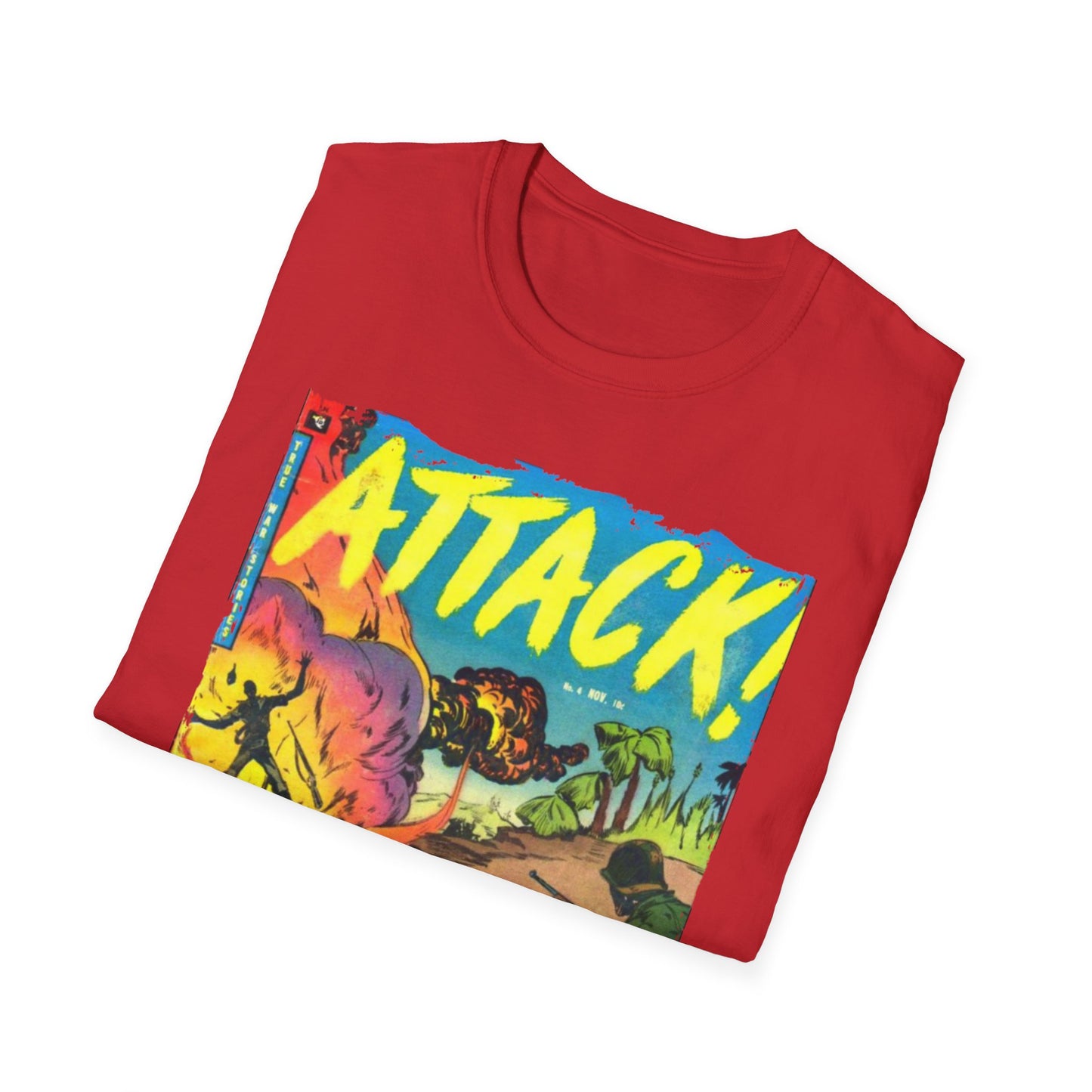 Attack! Nov 1952 - Unisex Softstyle T-Shirt