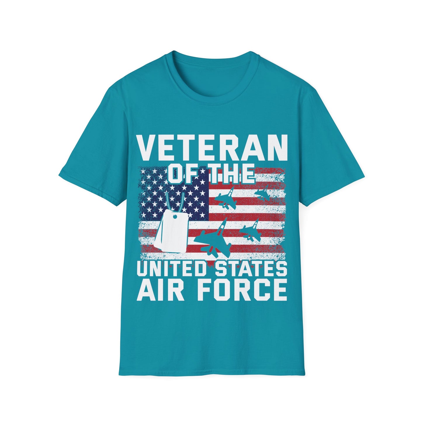 Veteran - Air Force - Unisex Softstyle T-Shirt