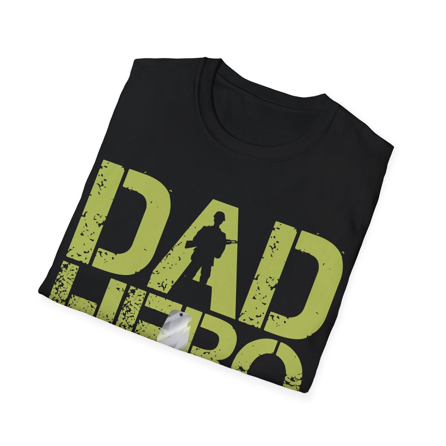 Dad Hero Veteran Legend - Unisex Softstyle T-Shirt