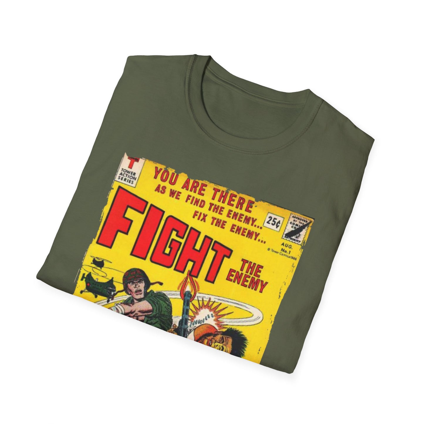 Fight The Enemy No.1 - Unisex Softstyle T-Shirt