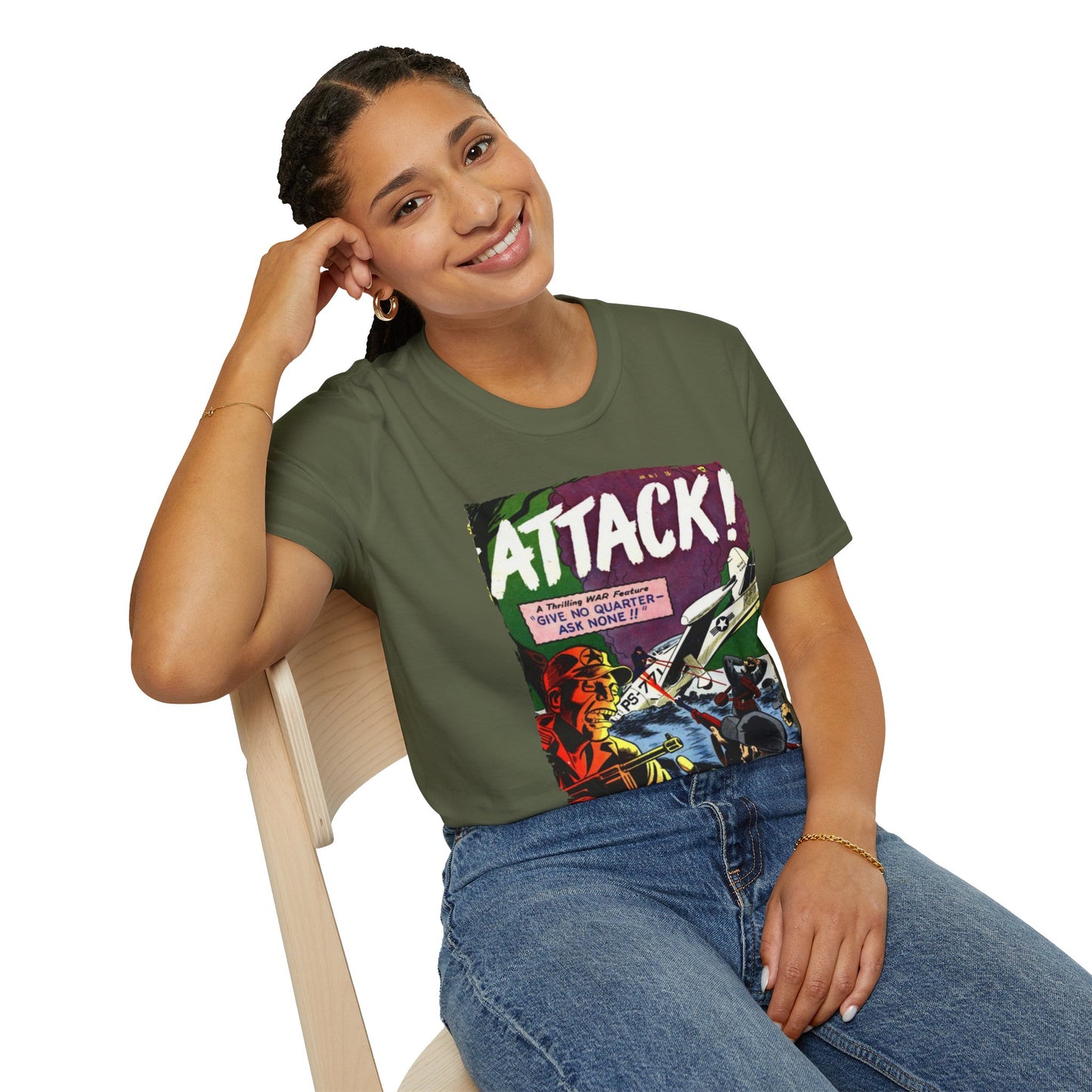 Attack! No. 5 - Unisex Softstyle T-Shirt