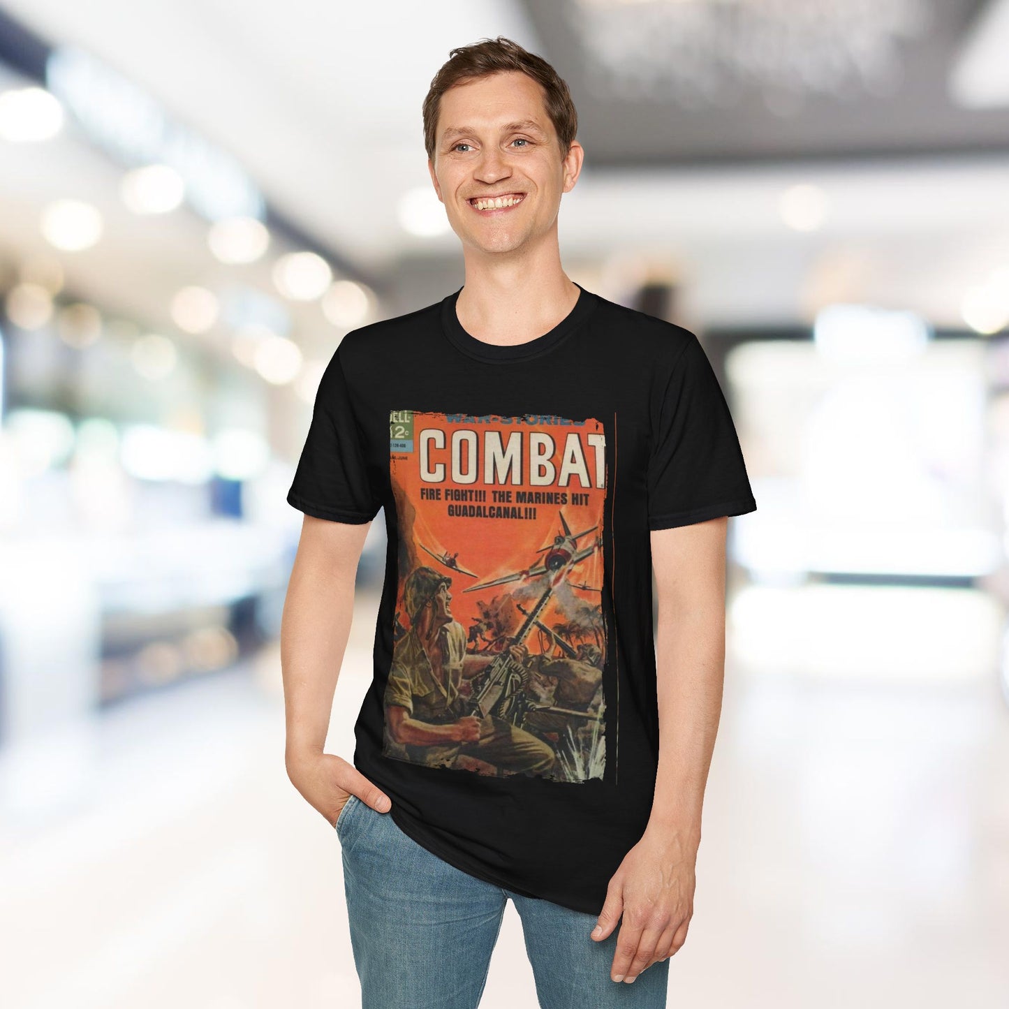 Combat April 1964 - Unisex Softstyle T-Shirt