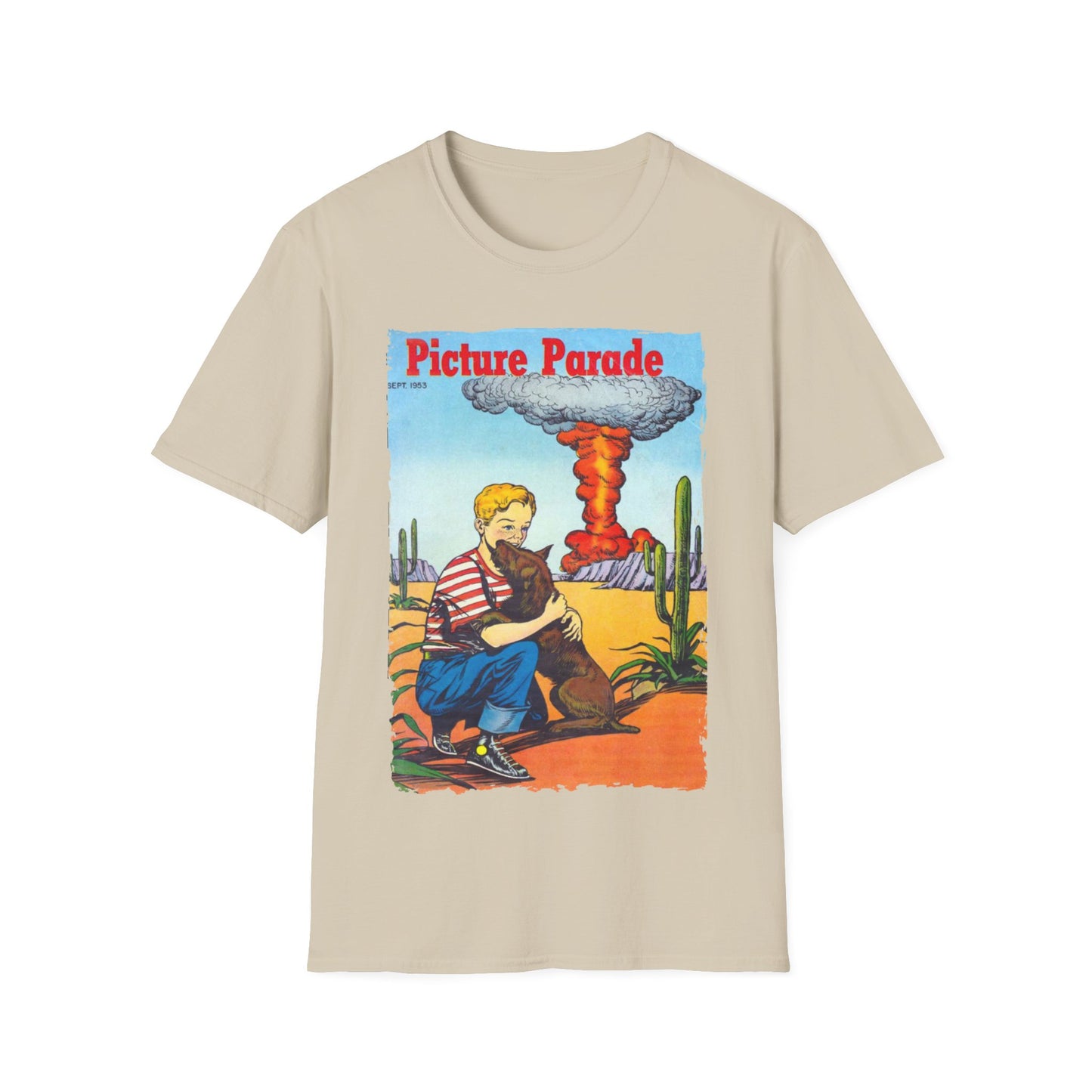 Picture Parade Sept 1953 - Unisex Softstyle T-Shirt