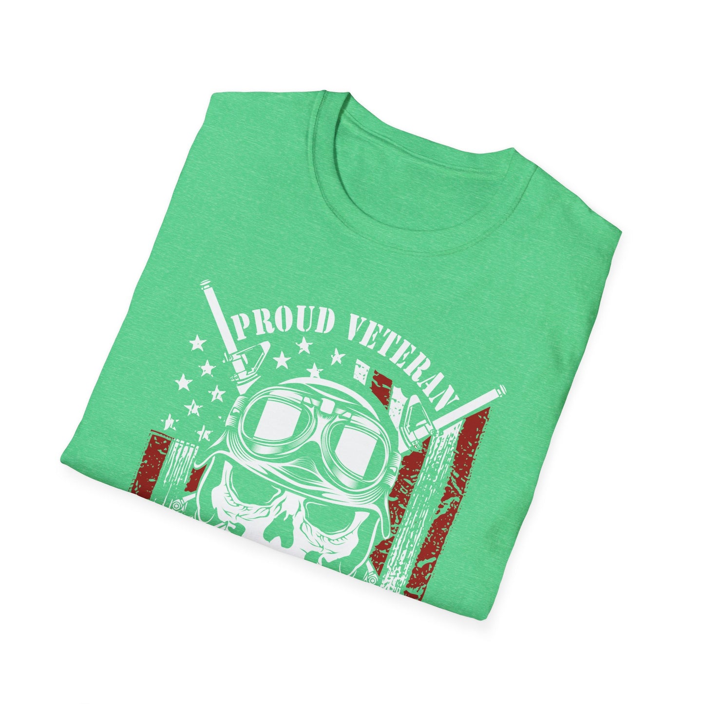 Proud Veteran - Army - Unisex Softstyle T-Shirt