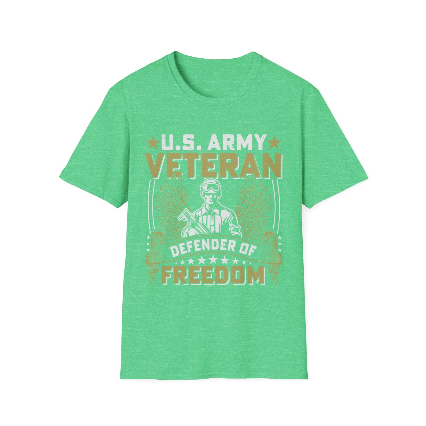 Army - Defender of Freedom - Unisex Softstyle T-Shirt