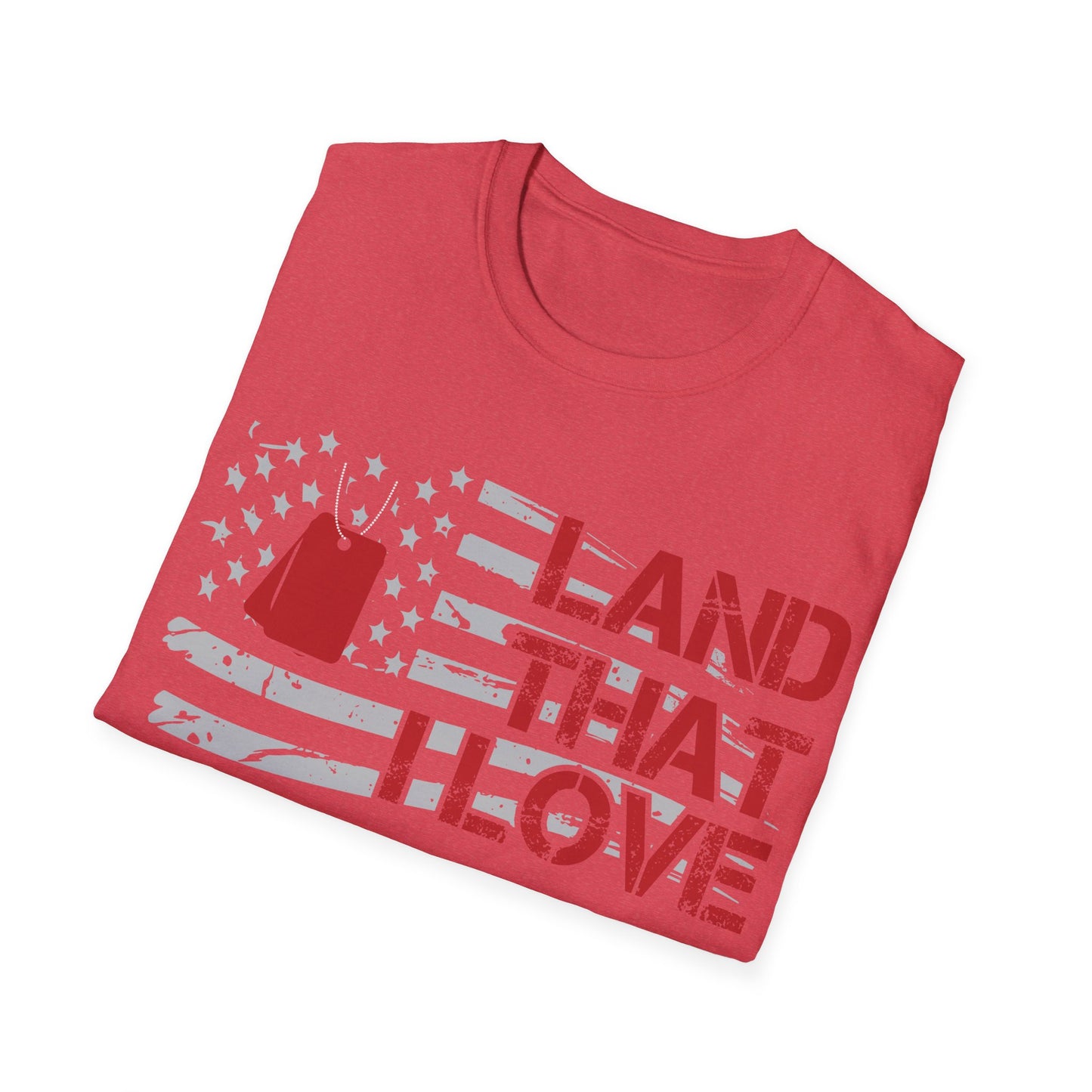 Land That I Love - Mom - Unisex Softstyle T-Shirt