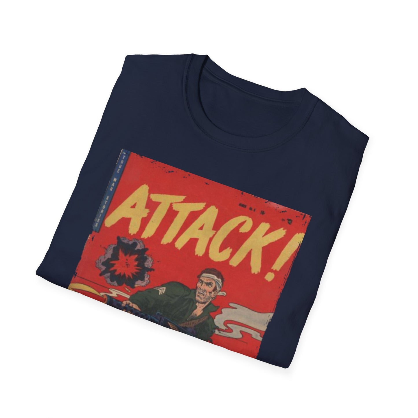 Attack! No. 6 - Unisex Softstyle T-Shirt