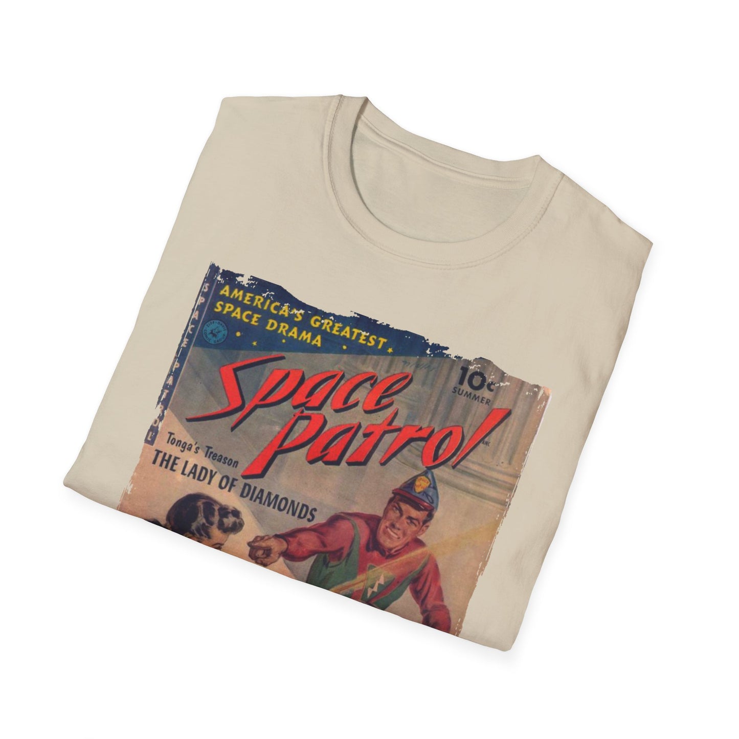 Space Patrol 1 - Unisex Softstyle T-Shirt