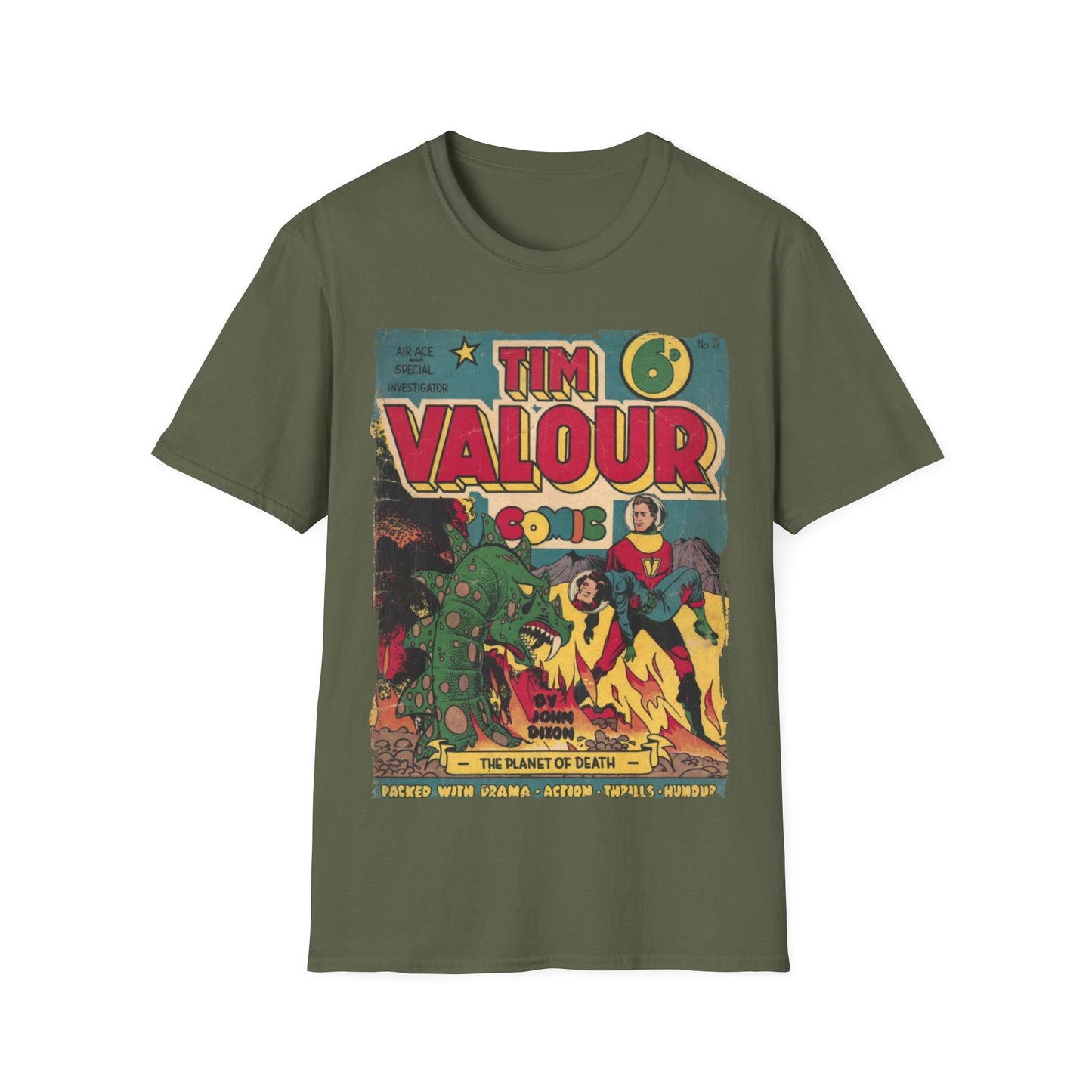 Tim Valour July 1948 - Unisex Softstyle T-Shirt