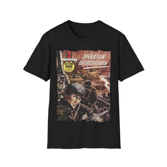 Action War #4 - Unisex Softstyle T-Shirt