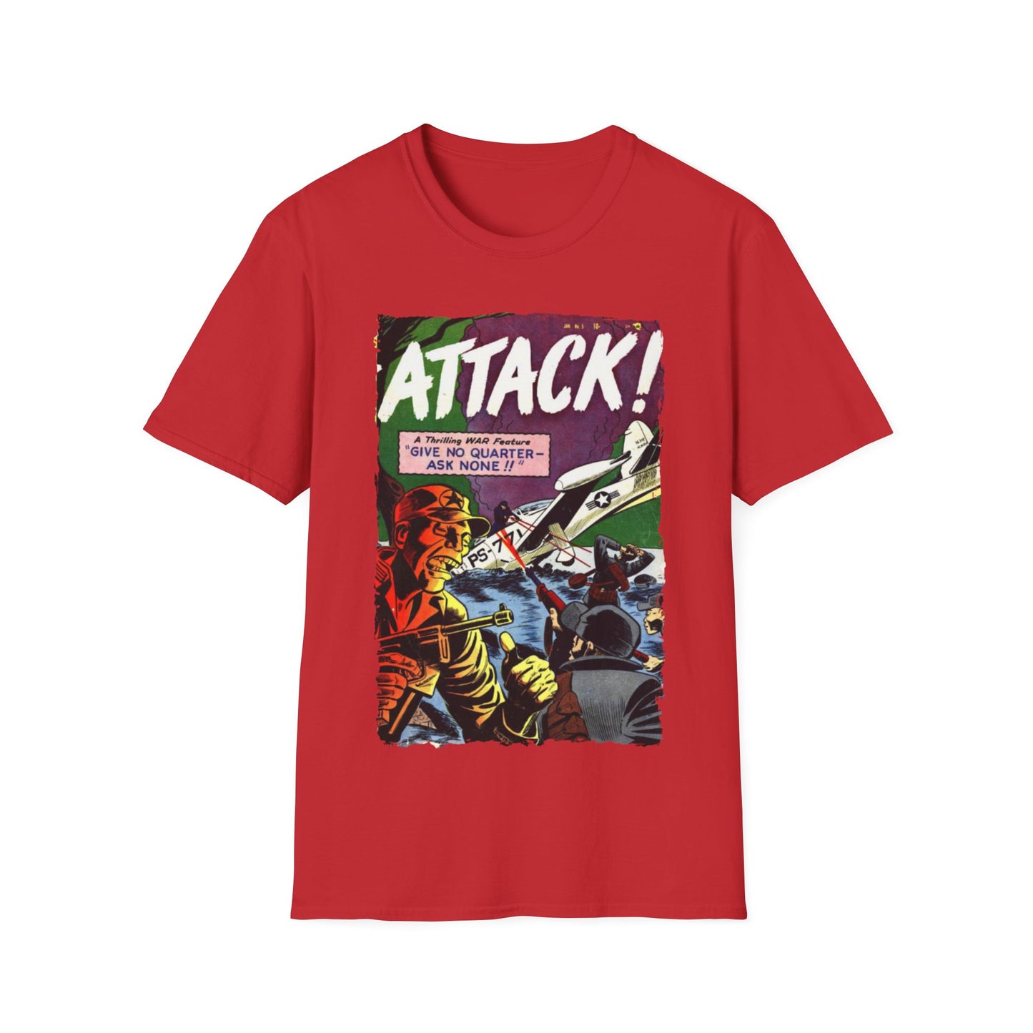 Attack! No. 5 - Unisex Softstyle T-Shirt