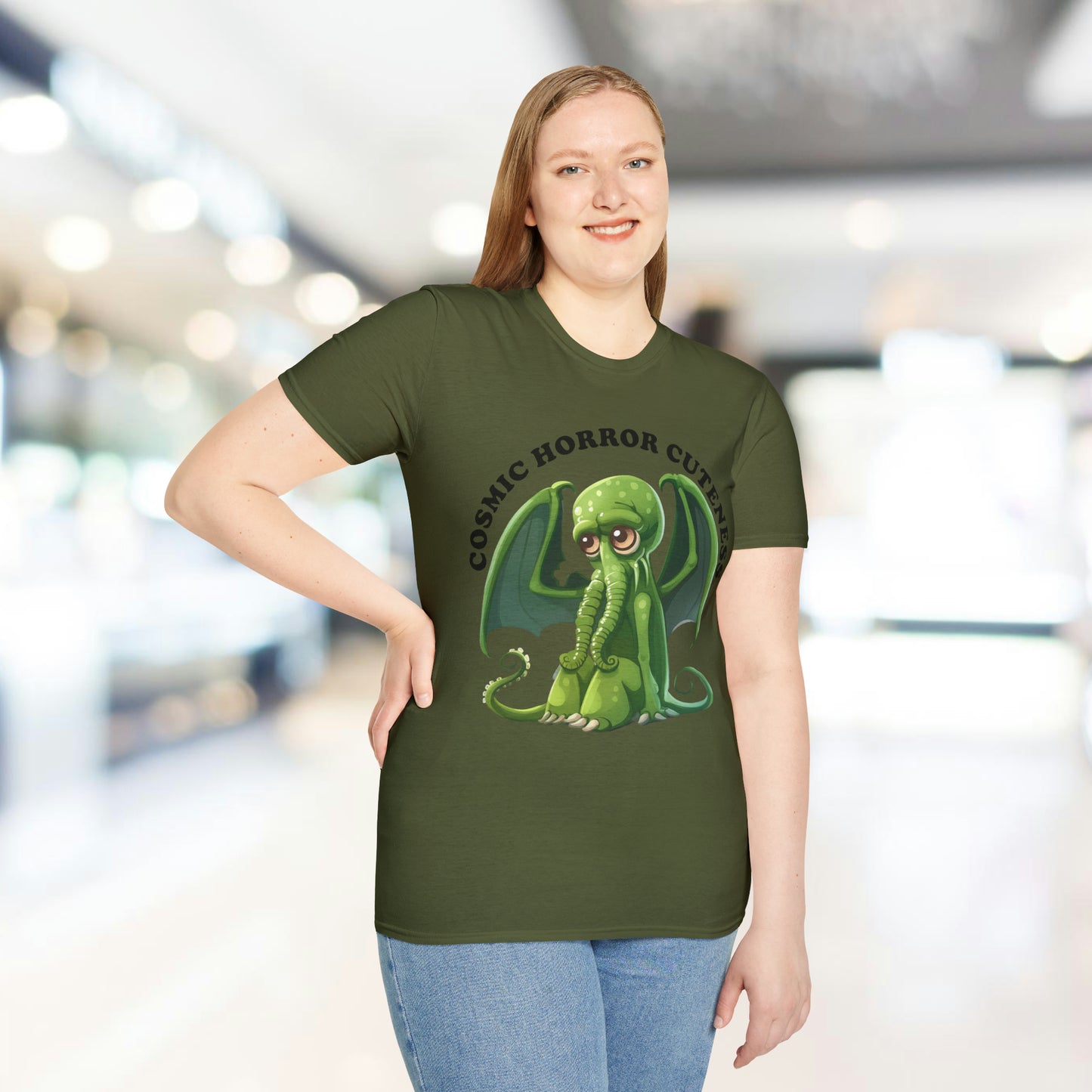 Cosmic Horror Cuteness - Unisex Softstyle T-Shirt