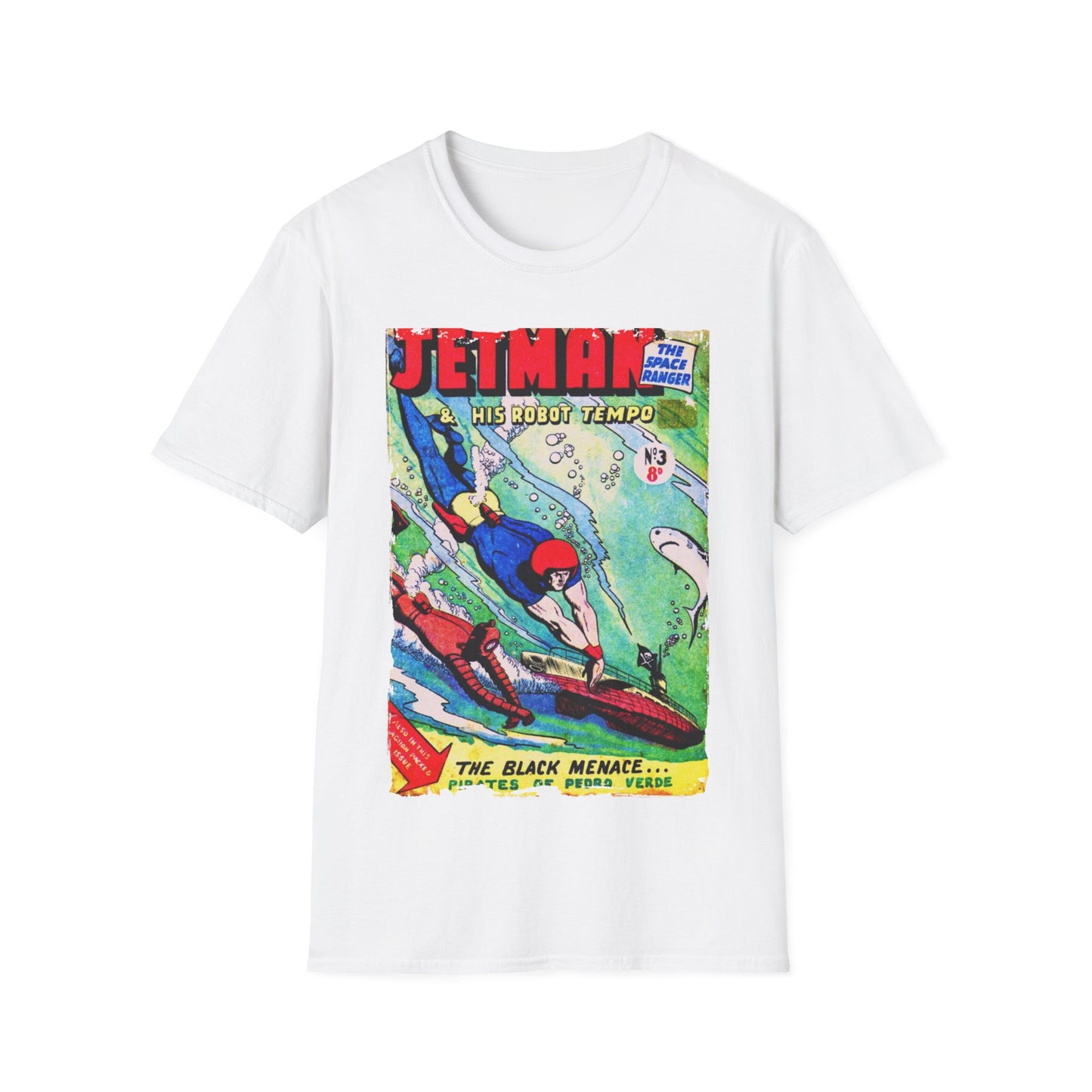 Jetman No.3 - Unisex Softstyle T-Shirt