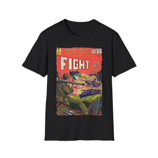 Fight The Enemy No.2 - Unisex Softstyle T-Shirt