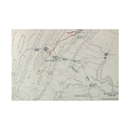 American Civil War Jackson's Valley Campaign - Situation 29 and 31 May 1862 - Pacific Sky Games