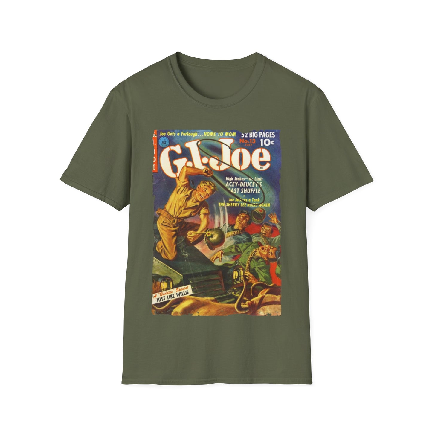 G.I. Joe No.13 July - Unisex Softstyle T-Shirt