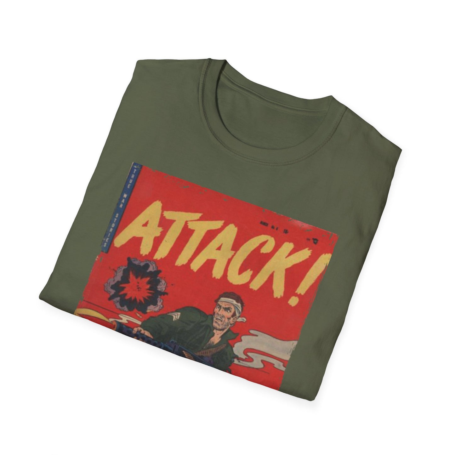 Attack! No. 6 - Unisex Softstyle T-Shirt