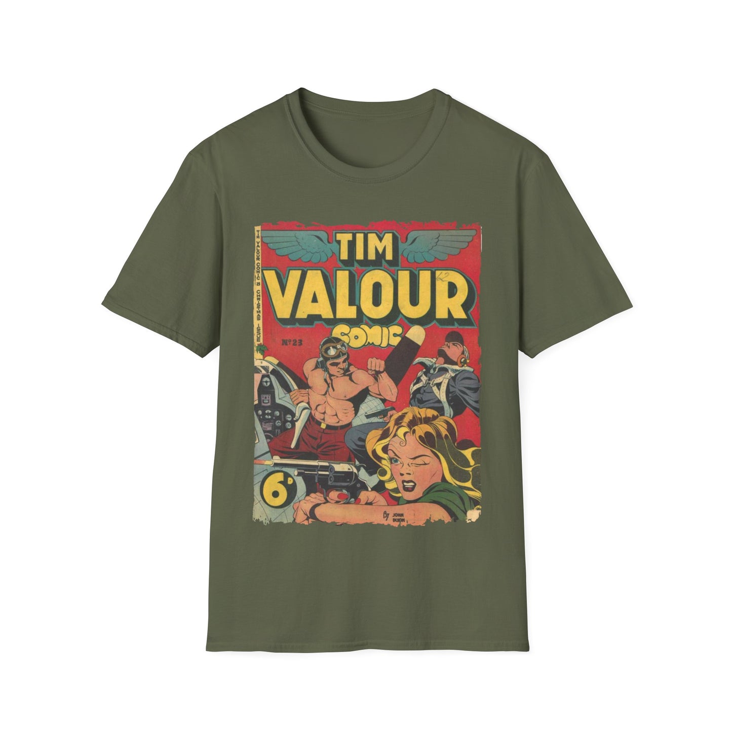 Tim Valour Jun 1957 - Unisex Softstyle T-Shirt