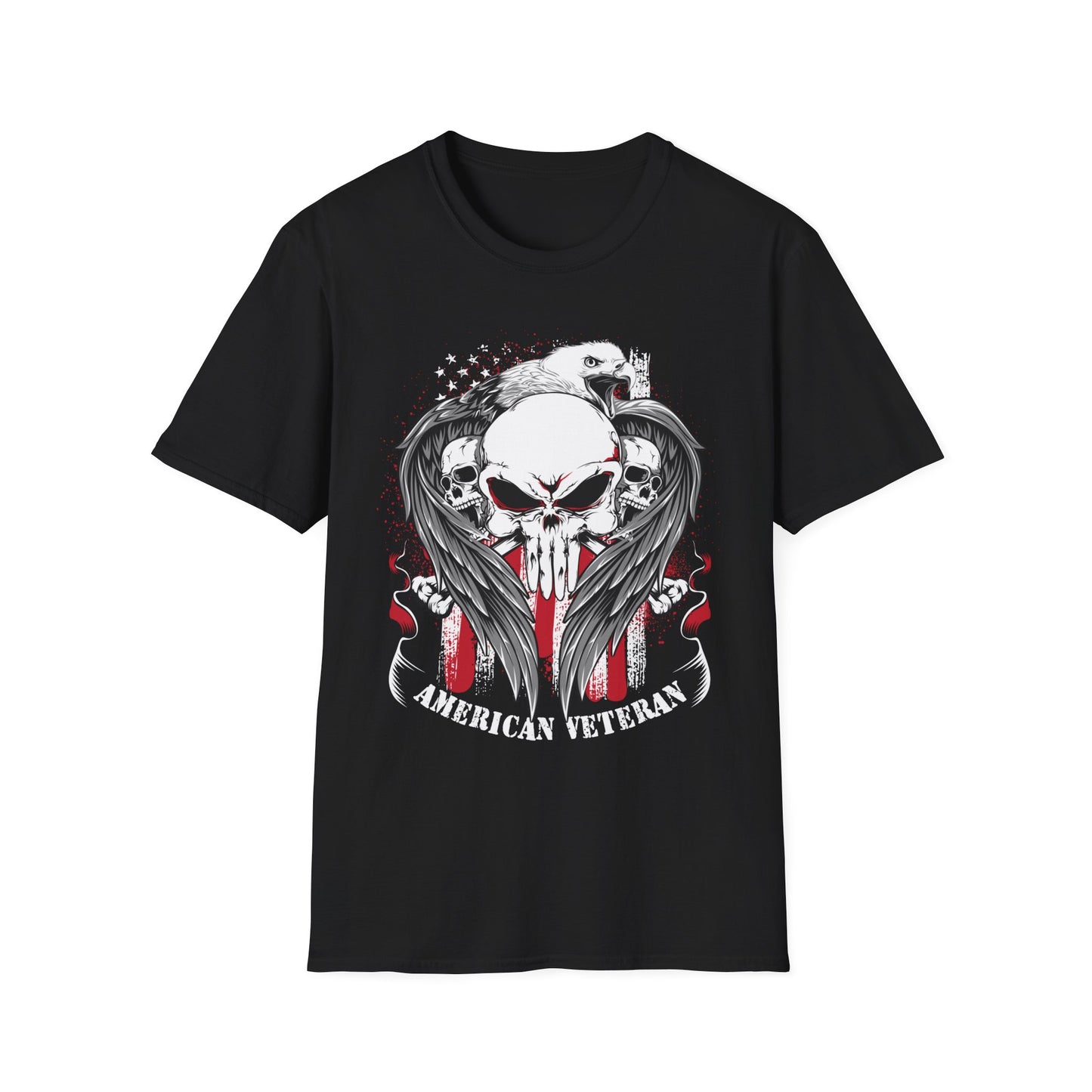 American Veteran - Unisex Softstyle T-Shirt