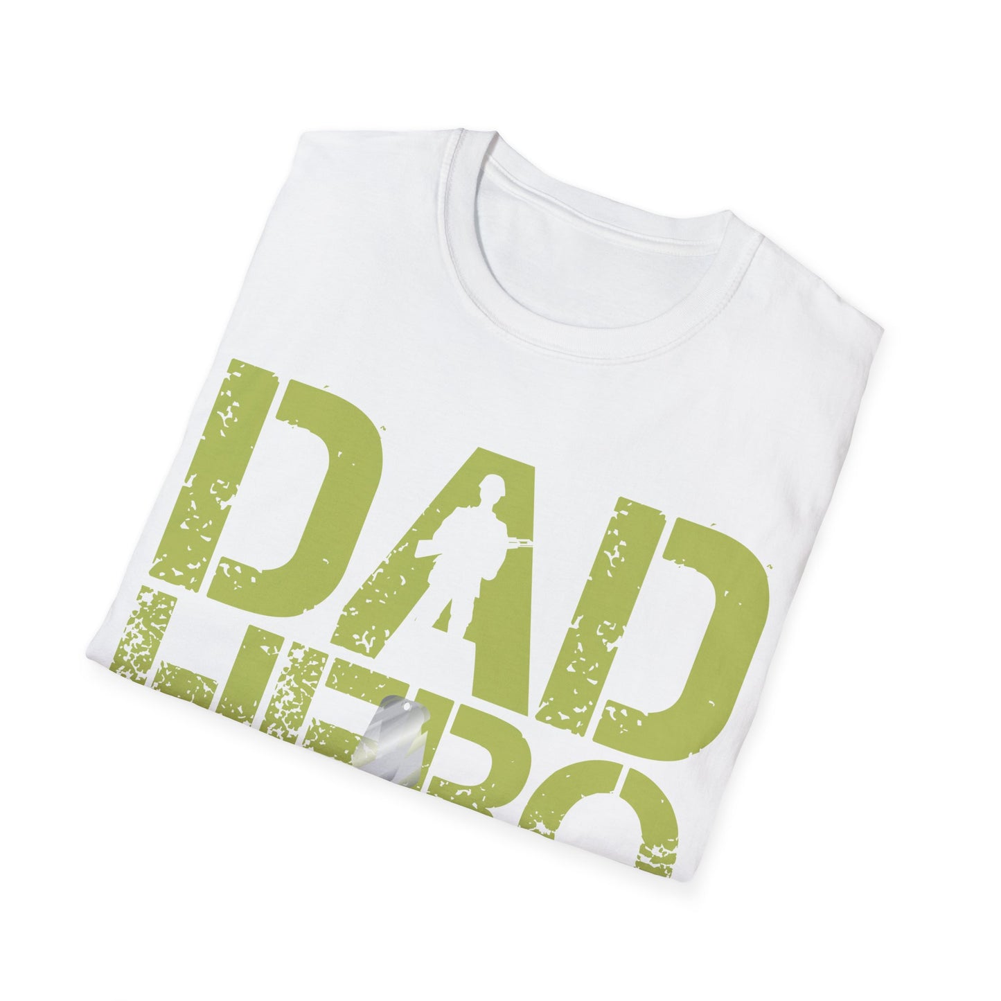 Dad Hero Veteran Legend - Unisex Softstyle T-Shirt