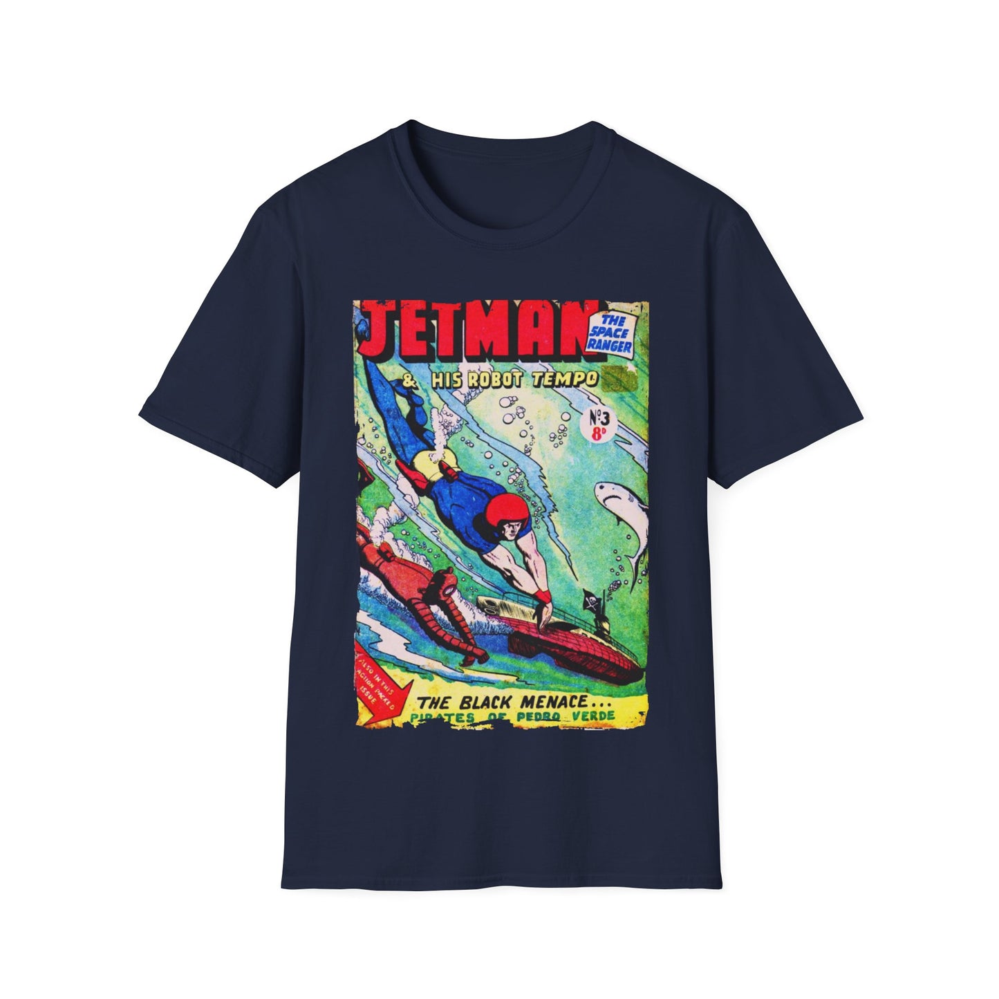 Jetman No.3 - Unisex Softstyle T-Shirt