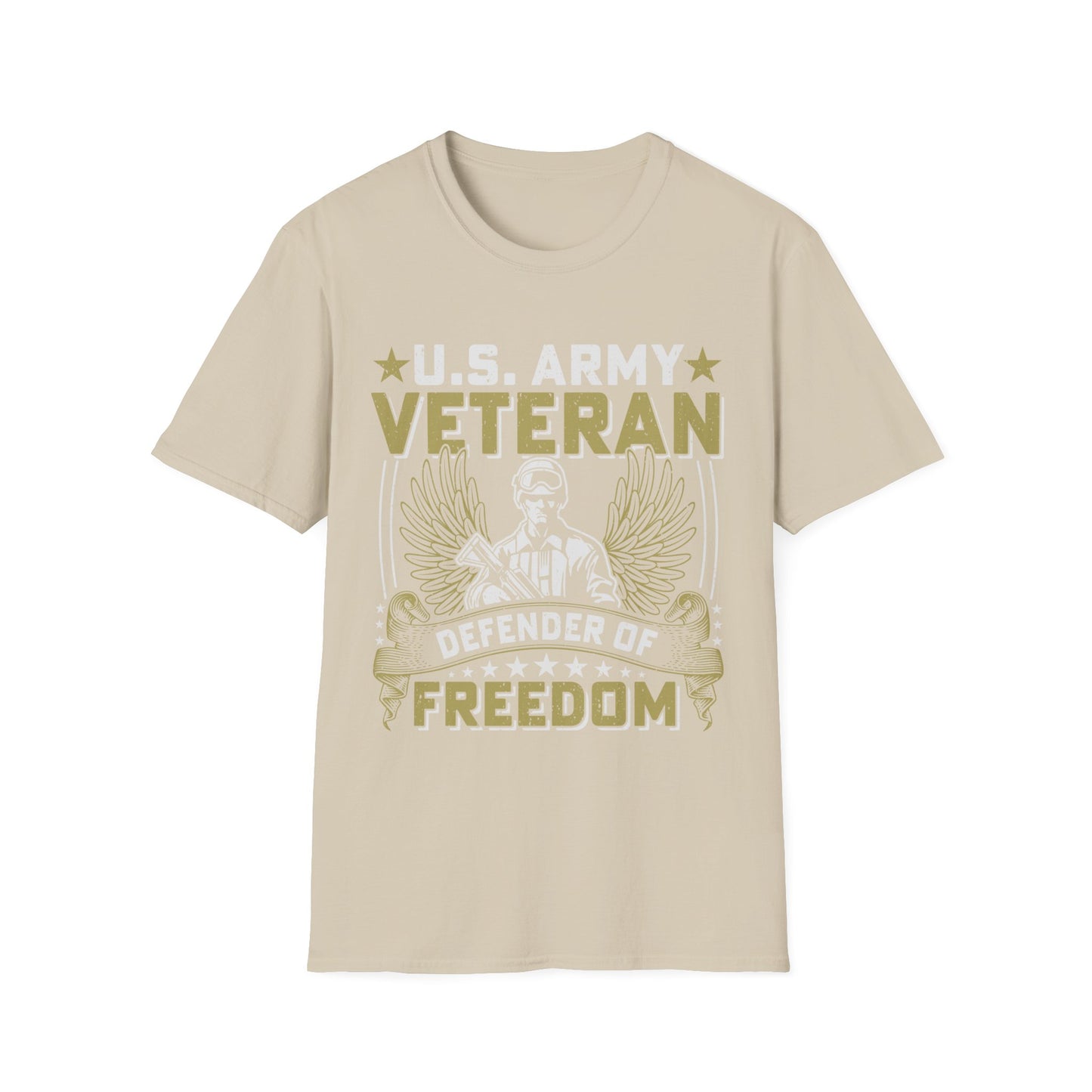 Army - Defender of Freedom - Unisex Softstyle T-Shirt