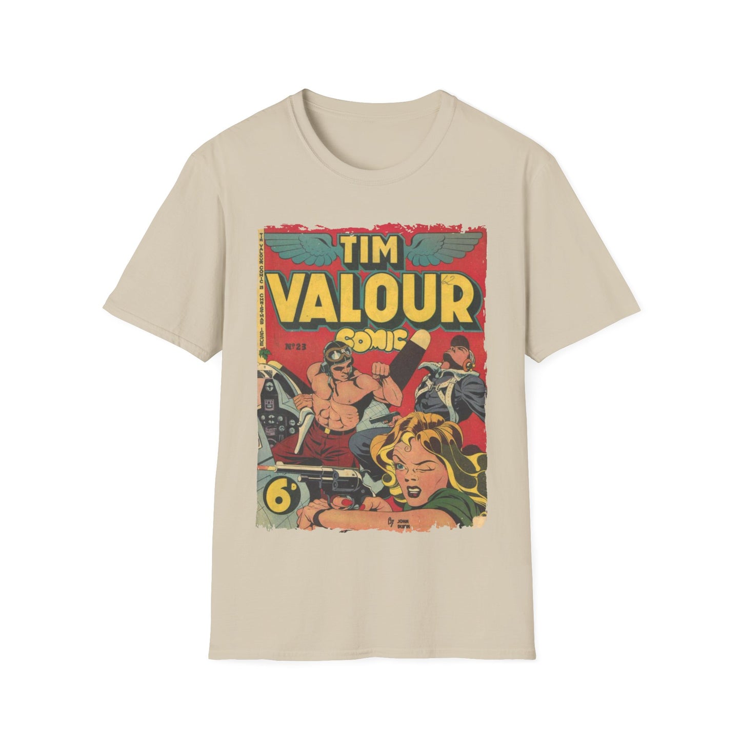 Tim Valour Jun 1957 - Unisex Softstyle T-Shirt