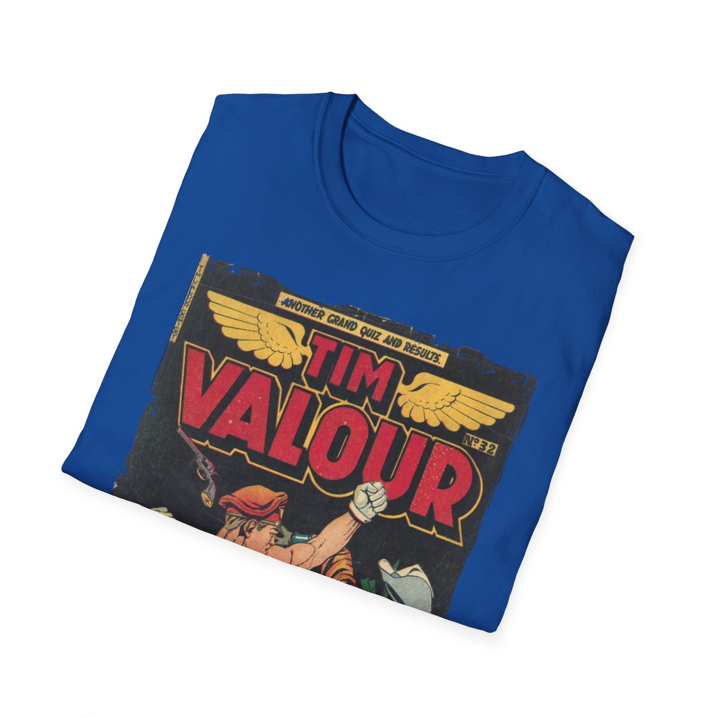 Tim Valour Jun 1957 - Unisex Softstyle T-Shirt