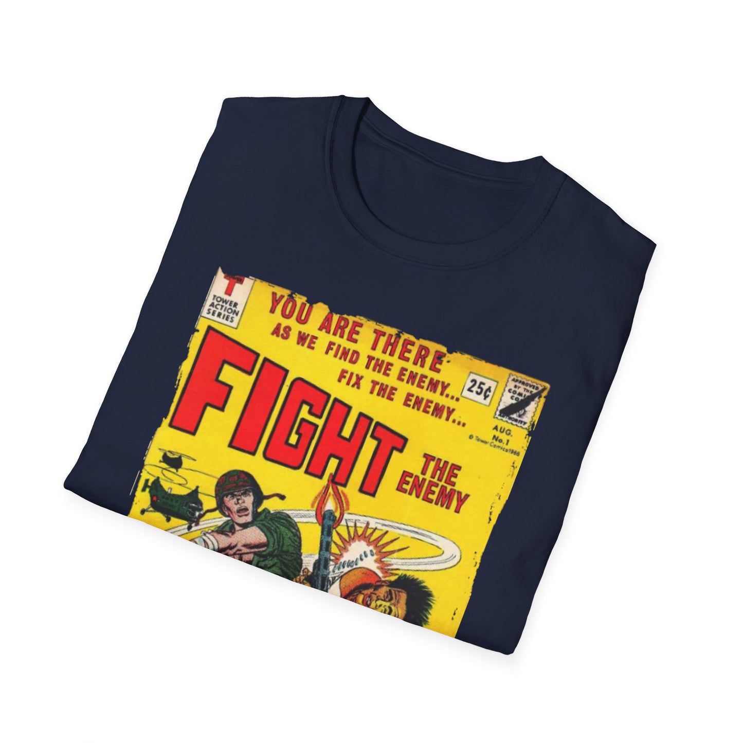 Fight The Enemy No.1 - Unisex Softstyle T-Shirt