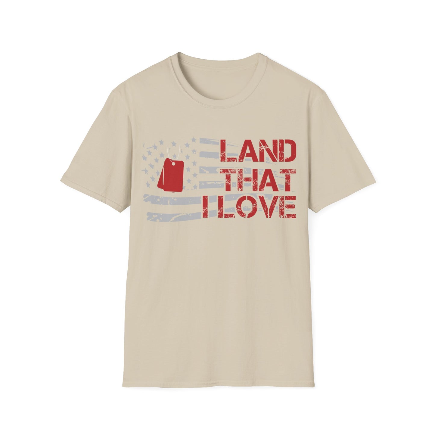 Land That I Love - Mom - Unisex Softstyle T-Shirt