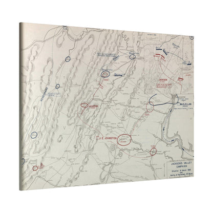 American Civil War Jackson's Valley Campaign - Situation 21 Mar and Battle of Kernstown 23 Mar 1862 - Pacific Sky Games