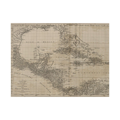 Chart of the West Indies - Pacific Sky Games