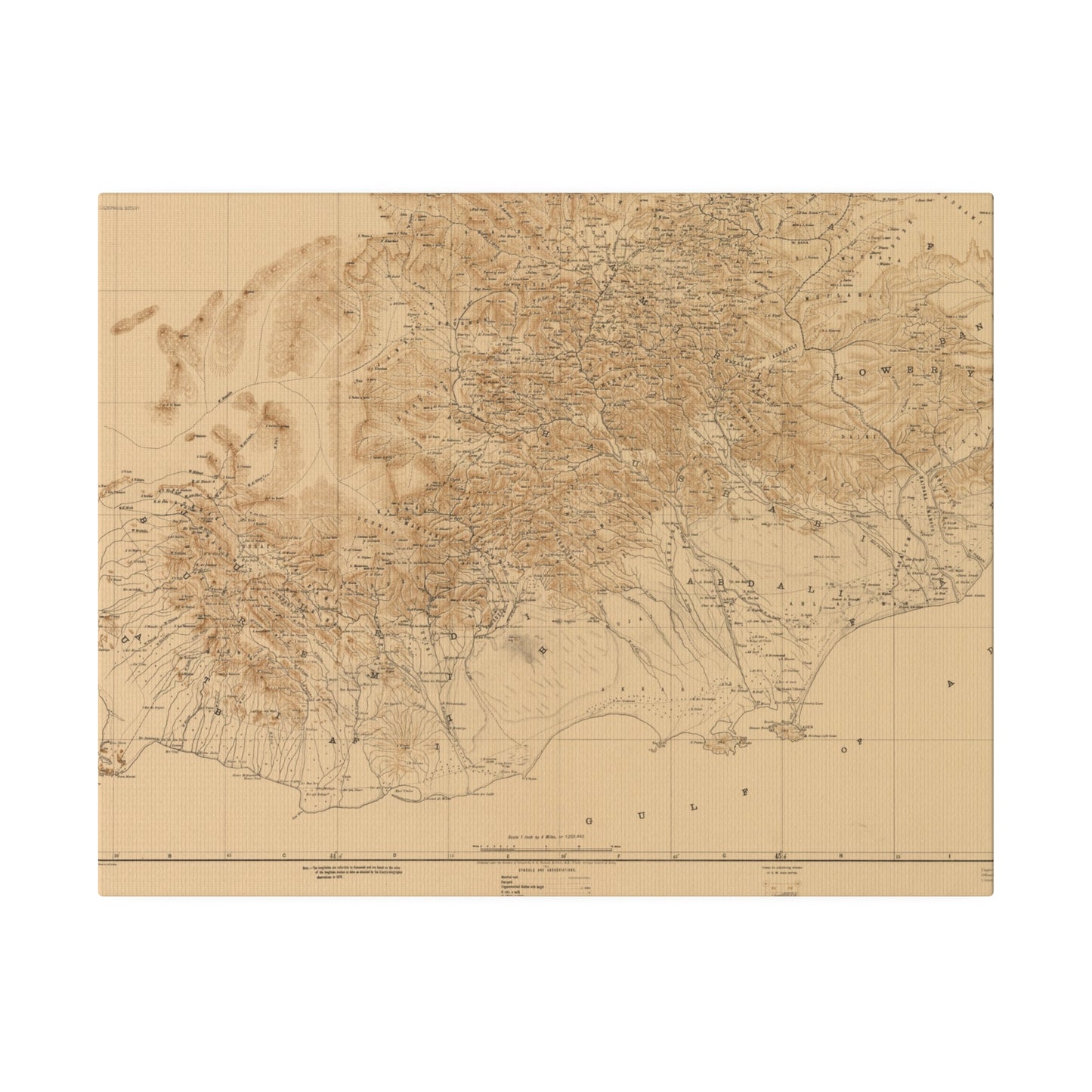 Aden Protectorate, Arabian Peninsula 1914