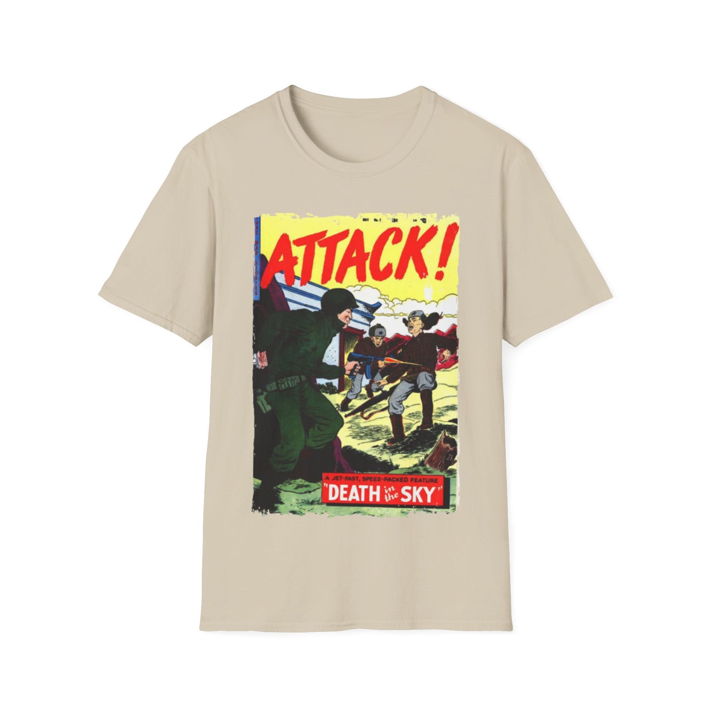 Attack! No. 7 - Unisex Softstyle T-Shirt