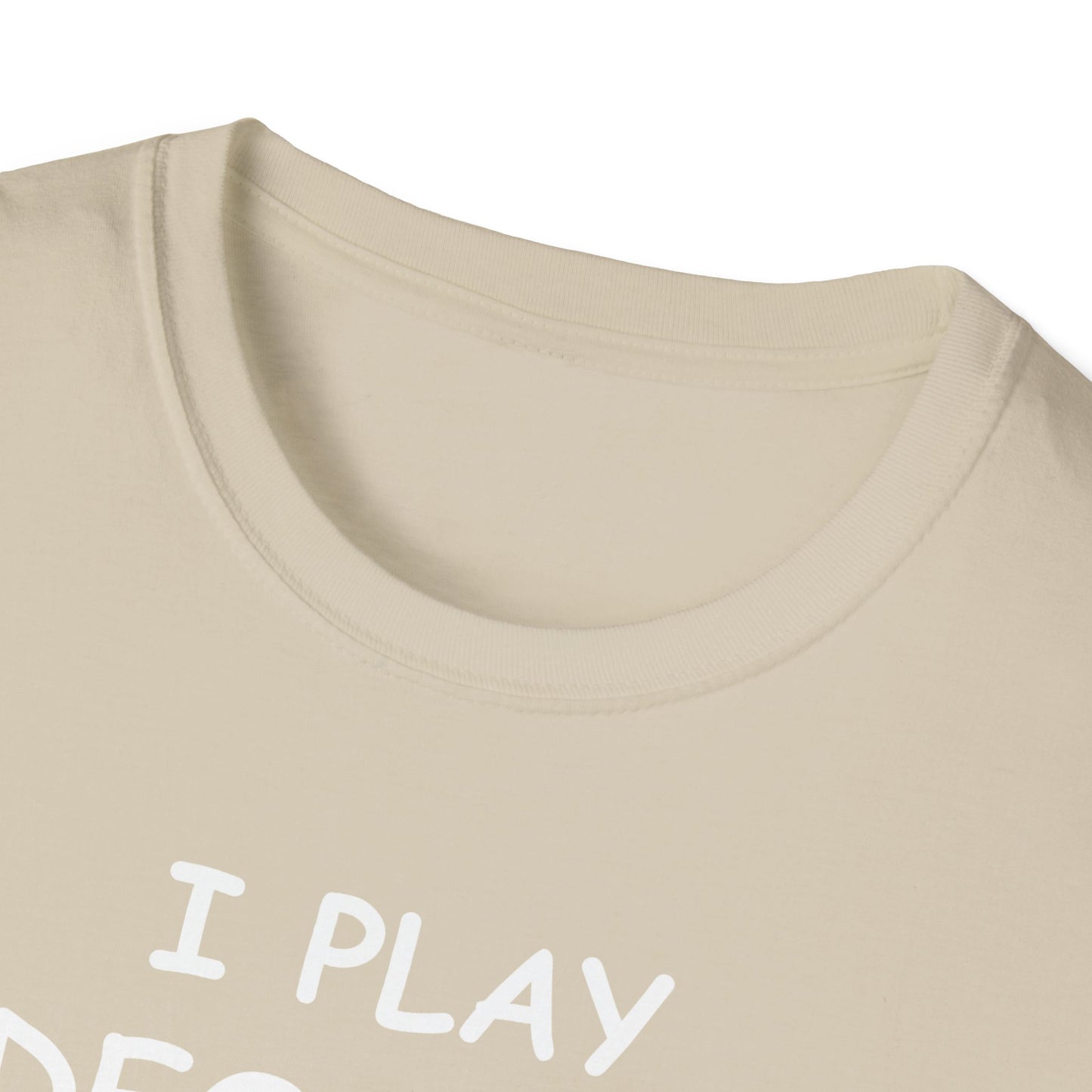 I Play Video Games - White - Unisex Softstyle T-Shirt - Pacific Sky Games