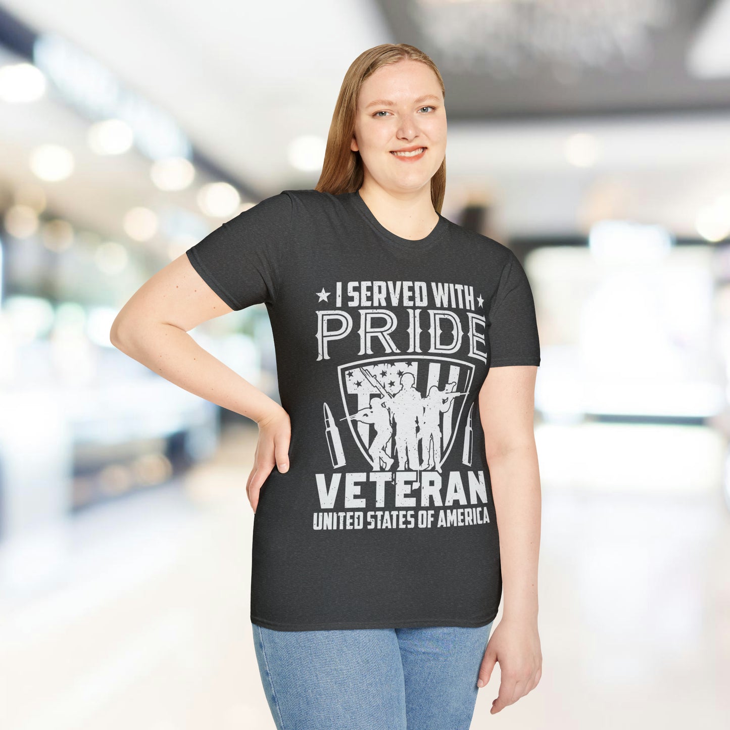 Served With Pride - Unisex Softstyle T-Shirt