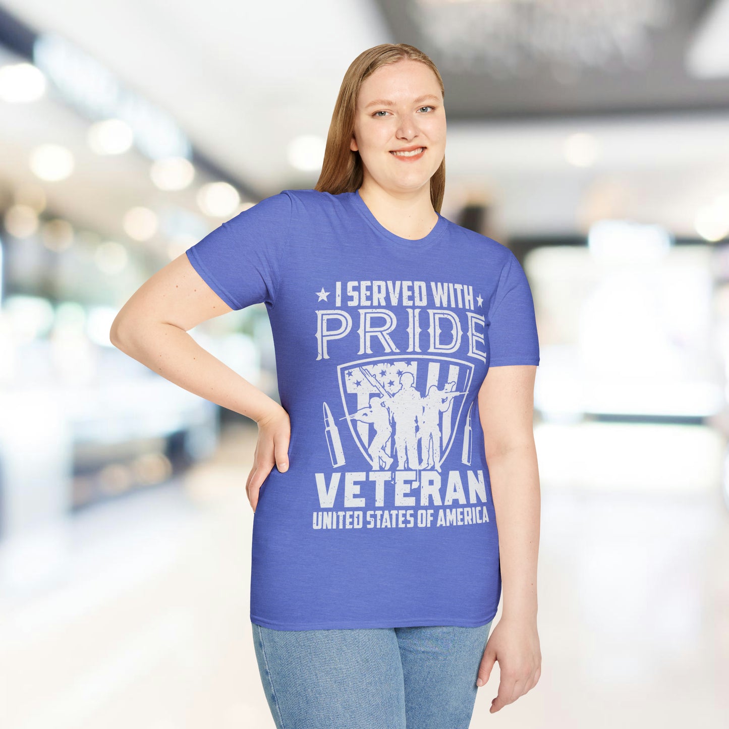 Served With Pride - Unisex Softstyle T-Shirt