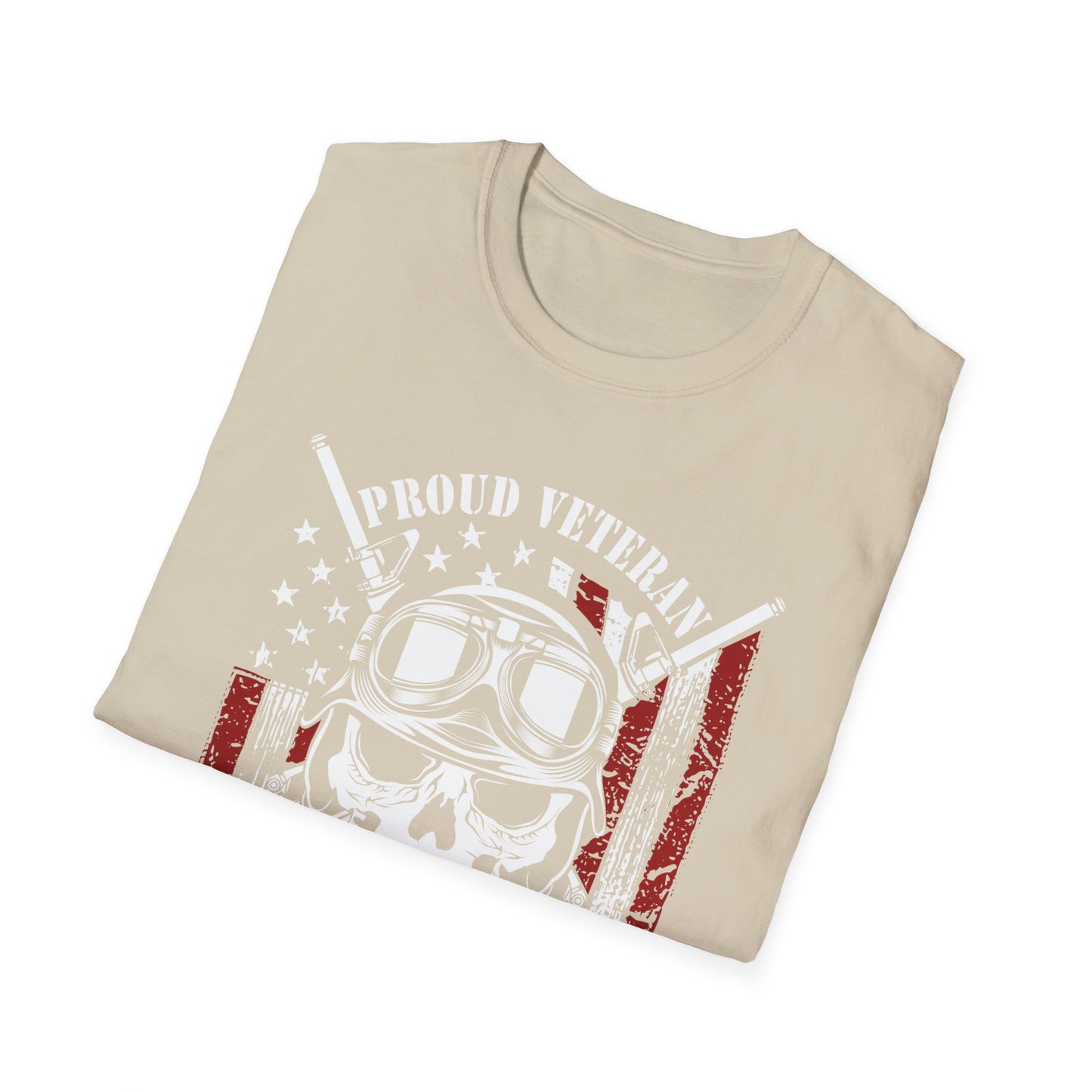 Proud Veteran - Army - Unisex Softstyle T-Shirt