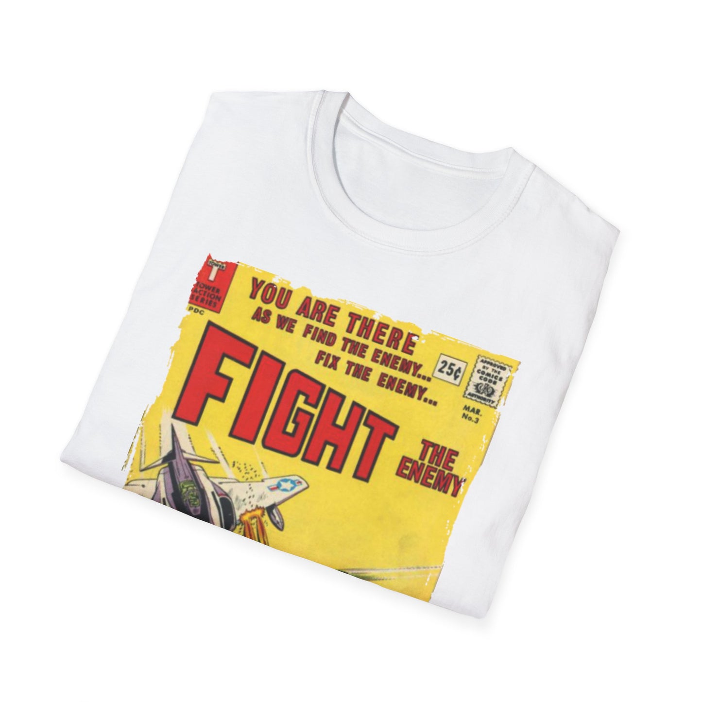 Fight The Enemy No.3 - Unisex Softstyle T-Shirt