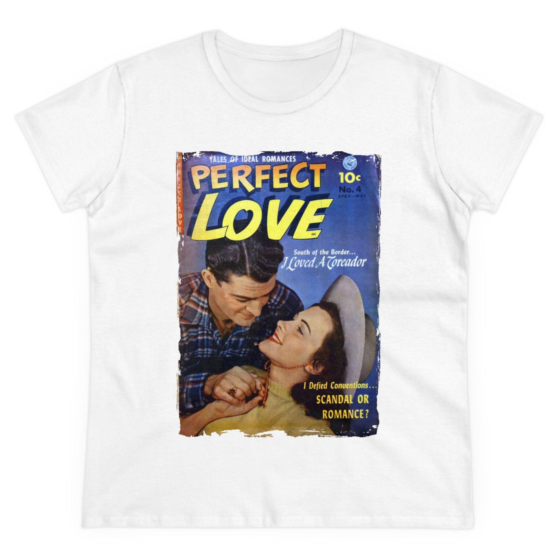 Perfect Love Apr 1952 - Women's Midweight Cotton Tee - Pacific Sky Games