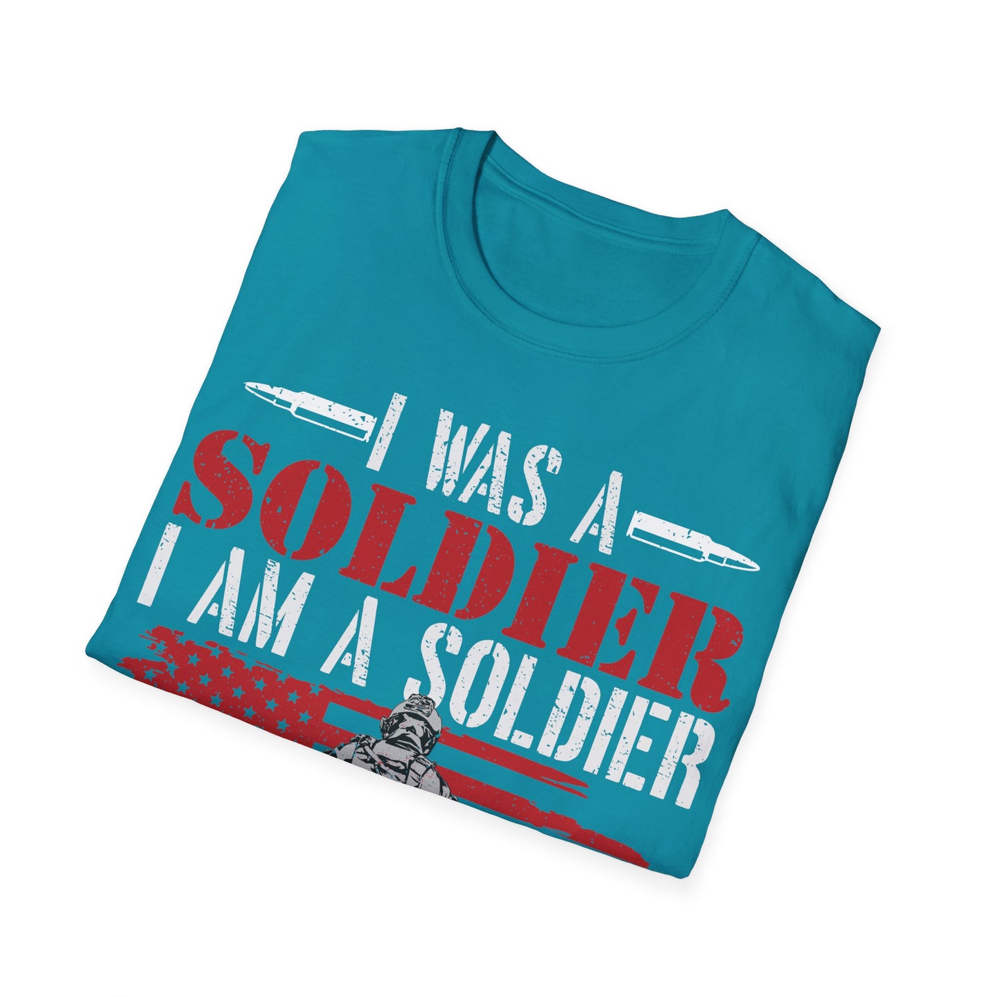 Always Be A Soldier - Unisex Softstyle T-Shirt