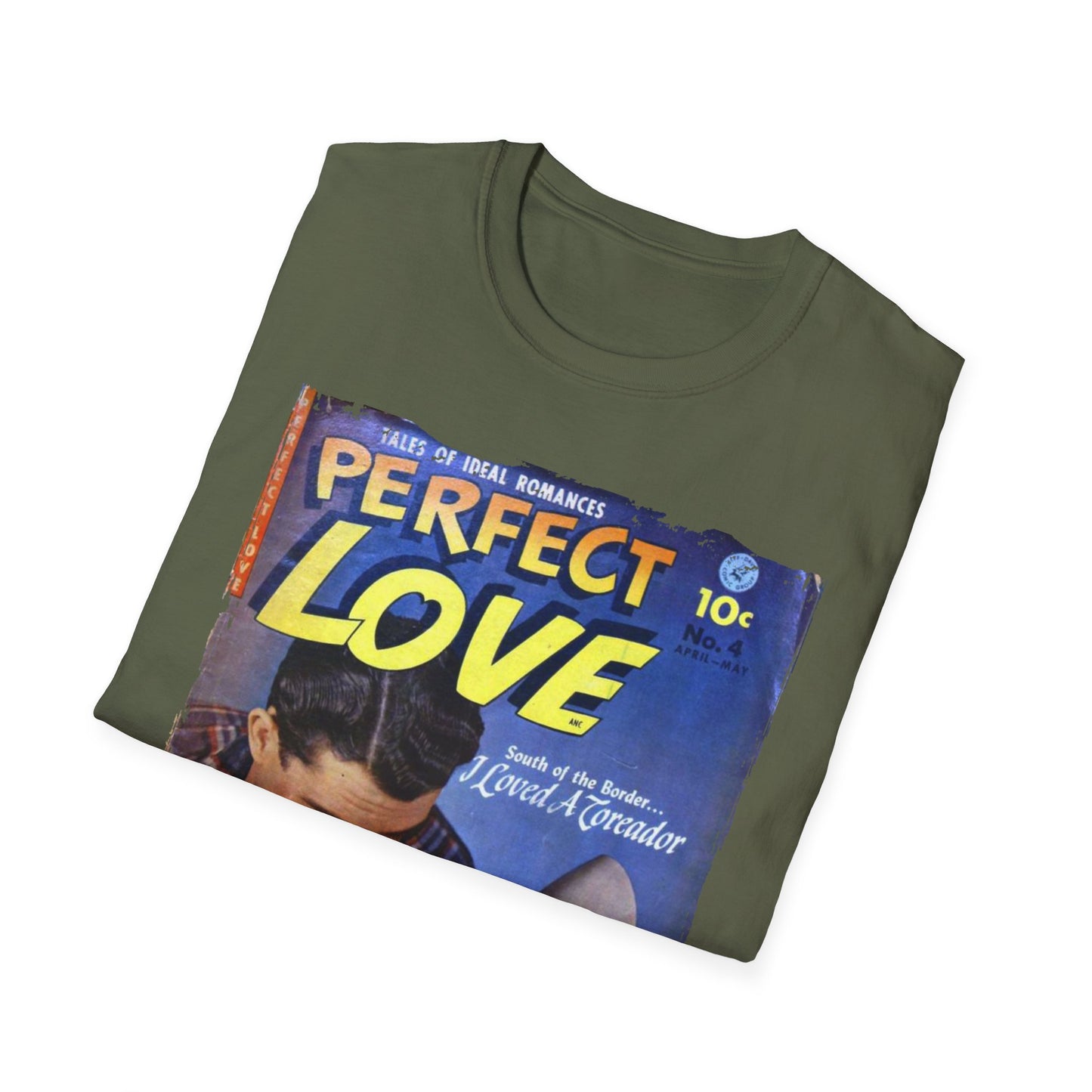 Perfect Love Apr 1952 - Unisex Softstyle T-Shirt - Pacific Sky Games